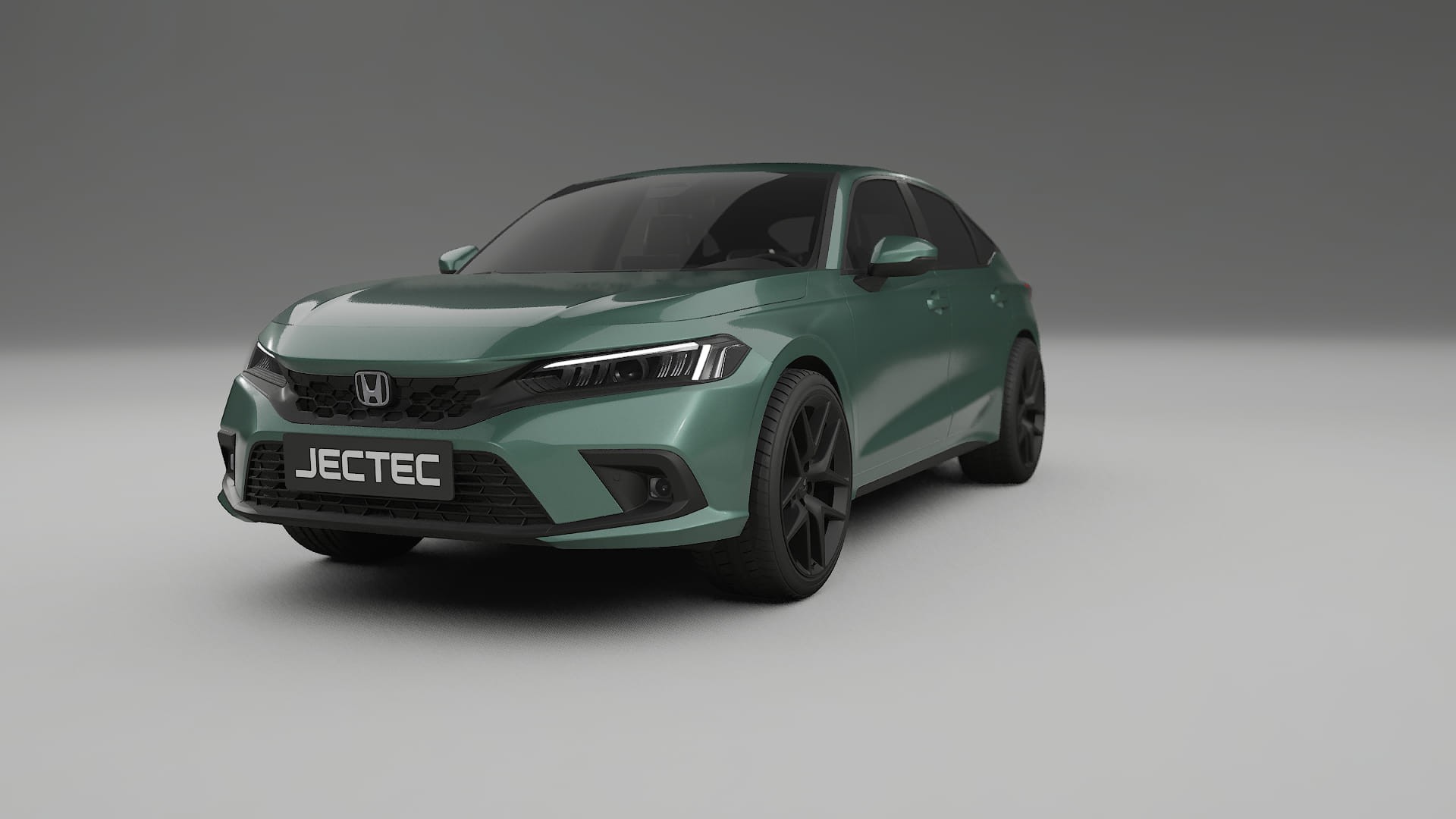 Honda Civic hatchback TPU Lackschutzfolie | EVERGREEN Farbwechsel PPF – Komplett-Vorgeschnittener Kit
