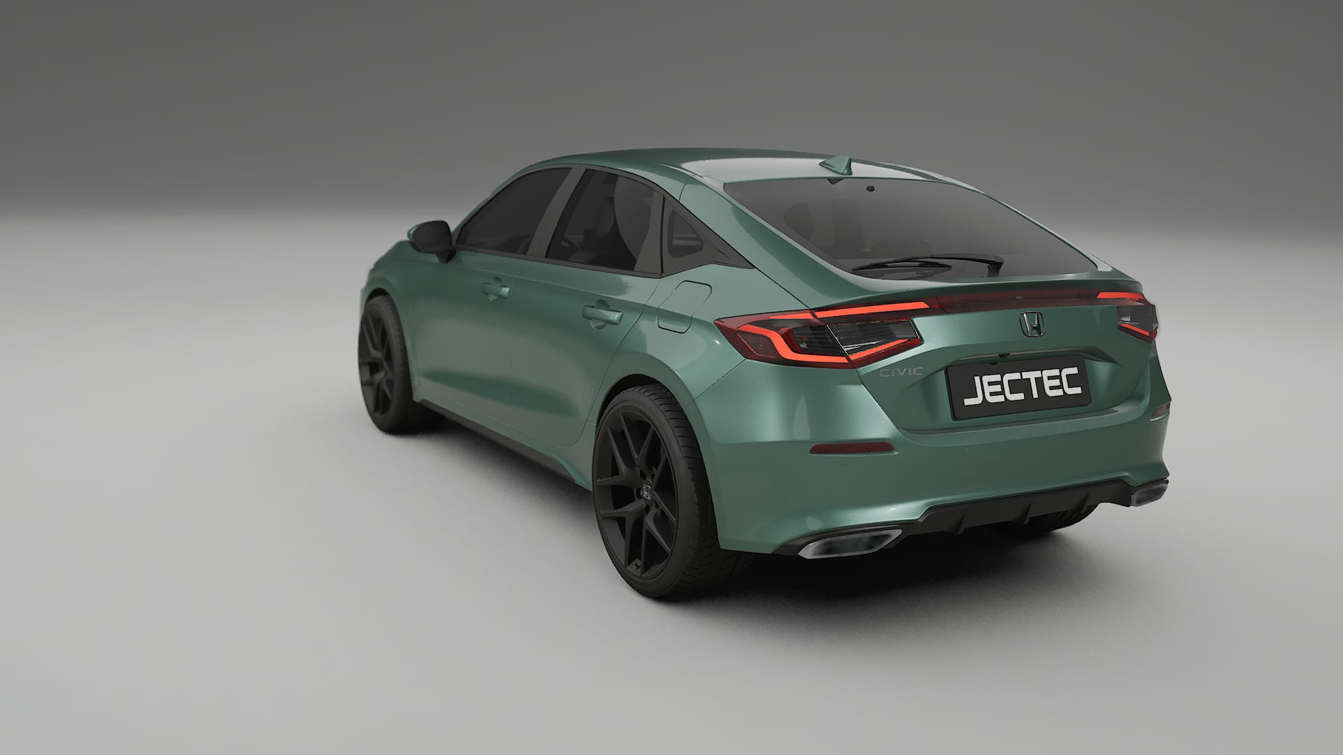 Honda Civic hatchback TPU Lackschutzfolie | EVERGREEN Farbwechsel PPF – Komplett-Vorgeschnittener Kit