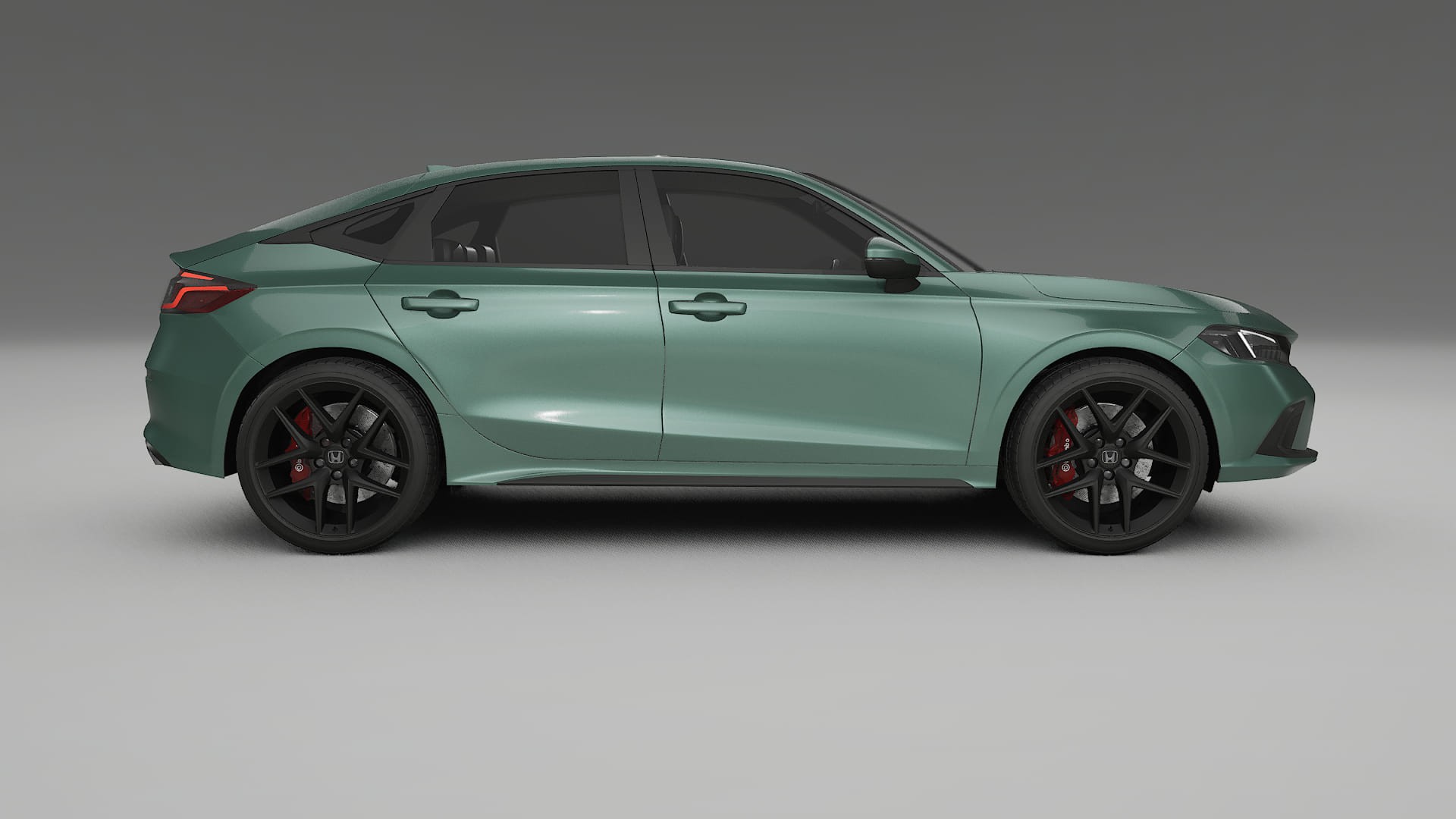 Honda Civic hatchback TPU Lackschutzfolie | EVERGREEN Farbwechsel PPF – Komplett-Vorgeschnittener Kit