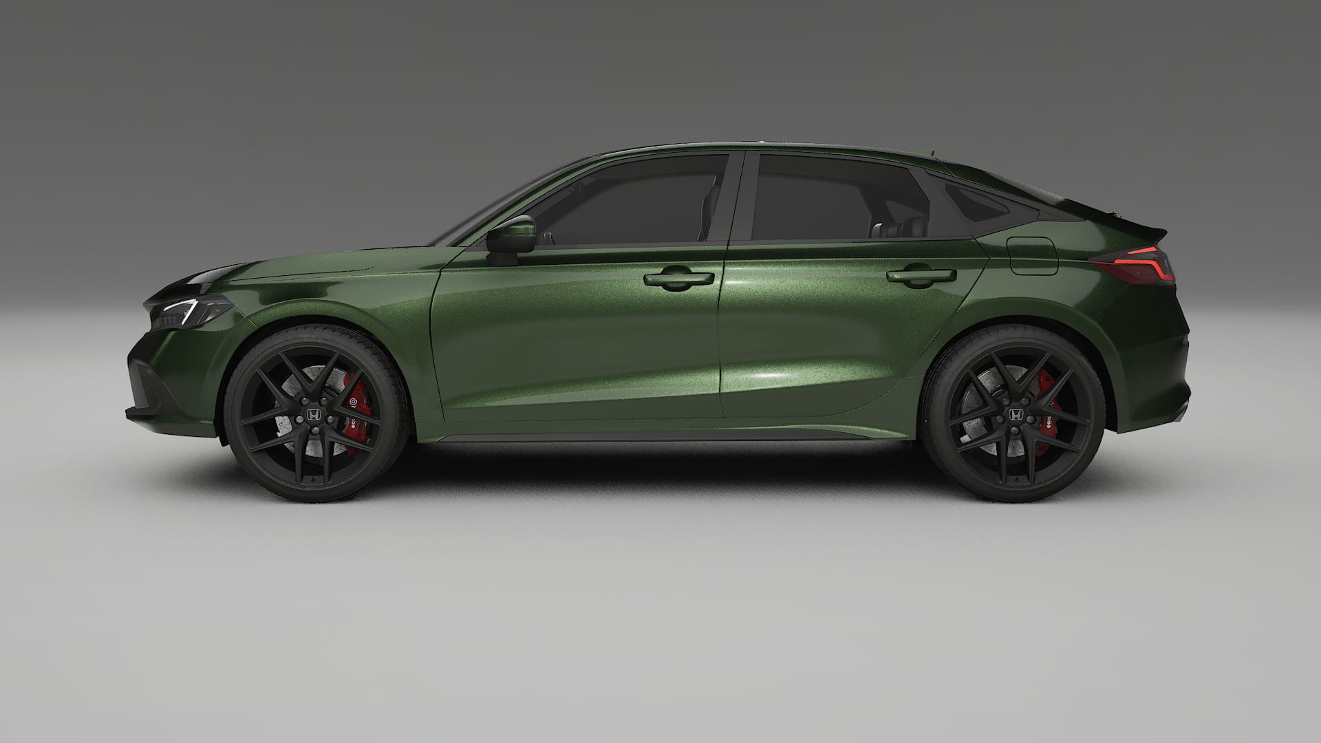 Honda Civic hatchback TPU Lackschutzfolie | LAGOON Farbwechsel PPF – Komplett-Vorgeschnittener Kit