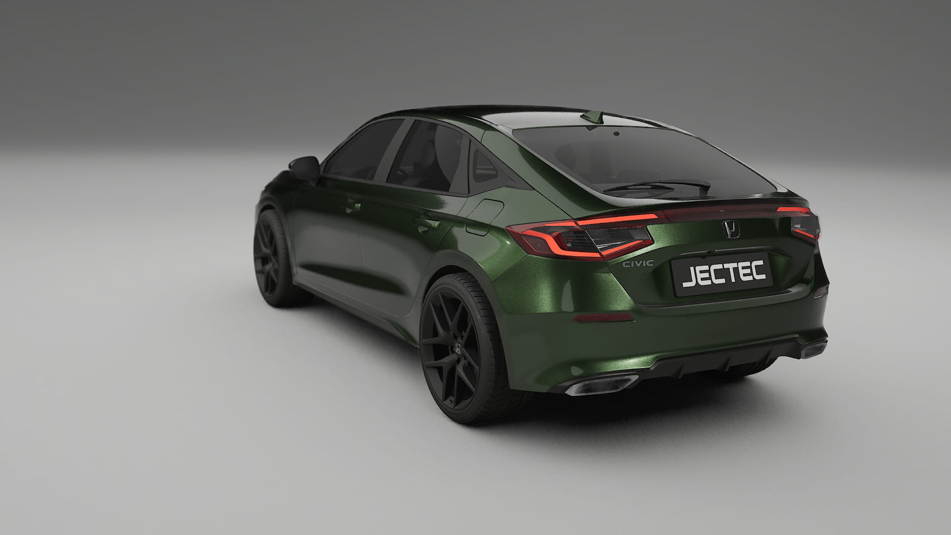 Honda Civic hatchback TPU Lackschutzfolie | LAGOON Farbwechsel PPF – Komplett-Vorgeschnittener Kit