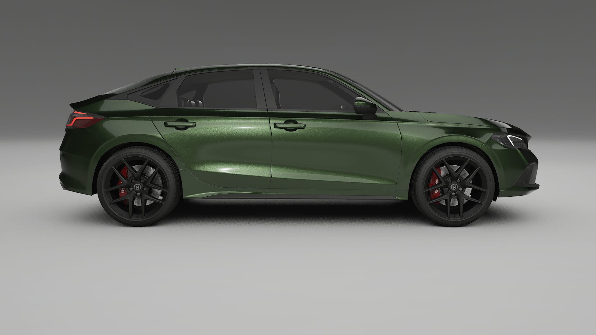 Honda Civic hatchback TPU Lackschutzfolie | LAGOON Farbwechsel PPF – Komplett-Vorgeschnittener Kit