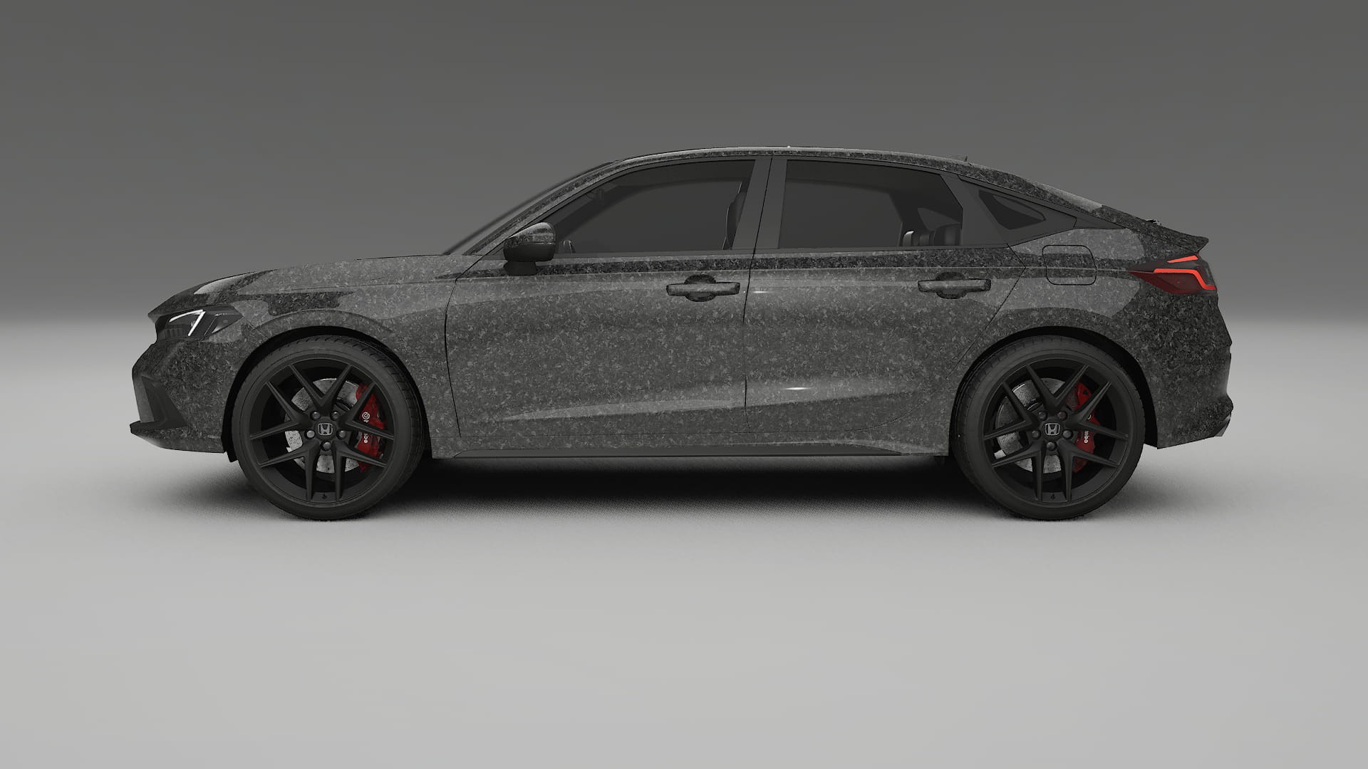 Honda Civic hatchback TPU Lackschutzfolie | FORGED S Farbwechsel PPF – Komplett-Vorgeschnittener Kit