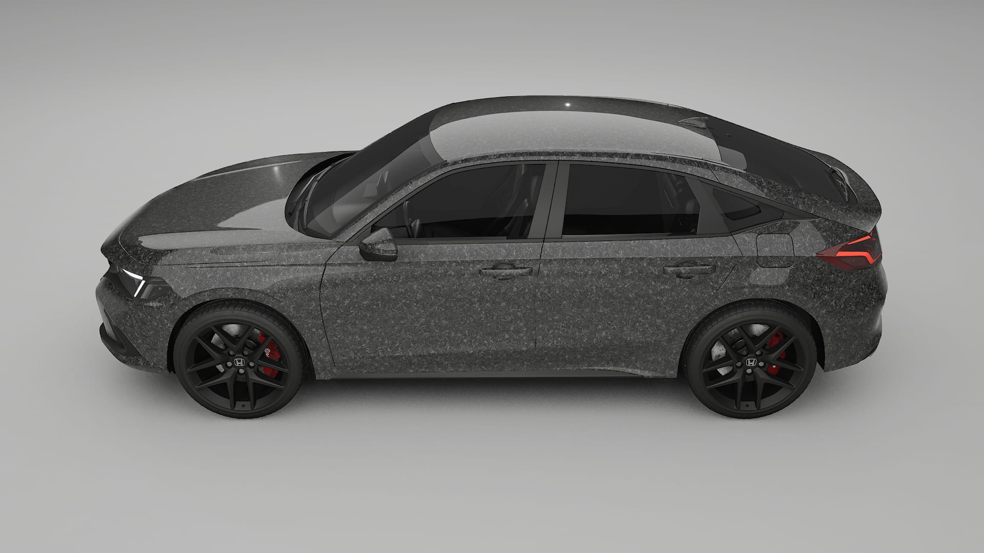 Honda Civic hatchback TPU Lackschutzfolie | FORGED S Farbwechsel PPF – Komplett-Vorgeschnittener Kit