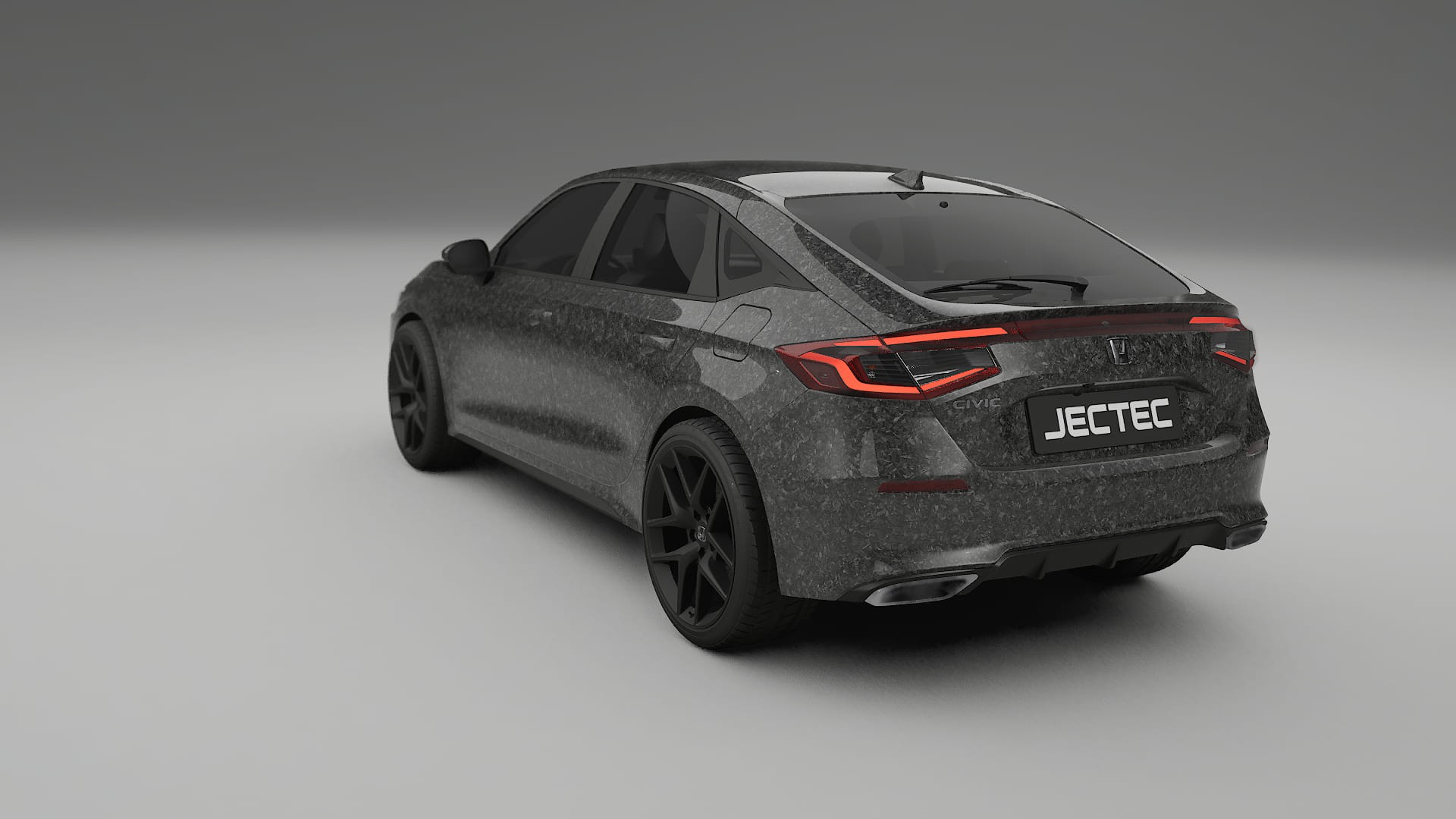 Honda Civic hatchback TPU Lackschutzfolie | FORGED S Farbwechsel PPF – Komplett-Vorgeschnittener Kit