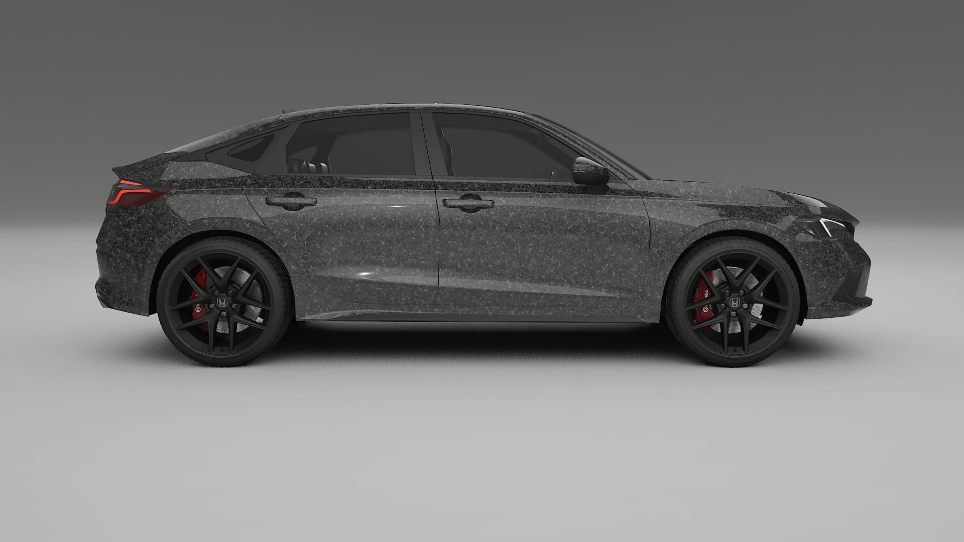 Honda Civic hatchback TPU Lackschutzfolie | FORGED S Farbwechsel PPF – Komplett-Vorgeschnittener Kit