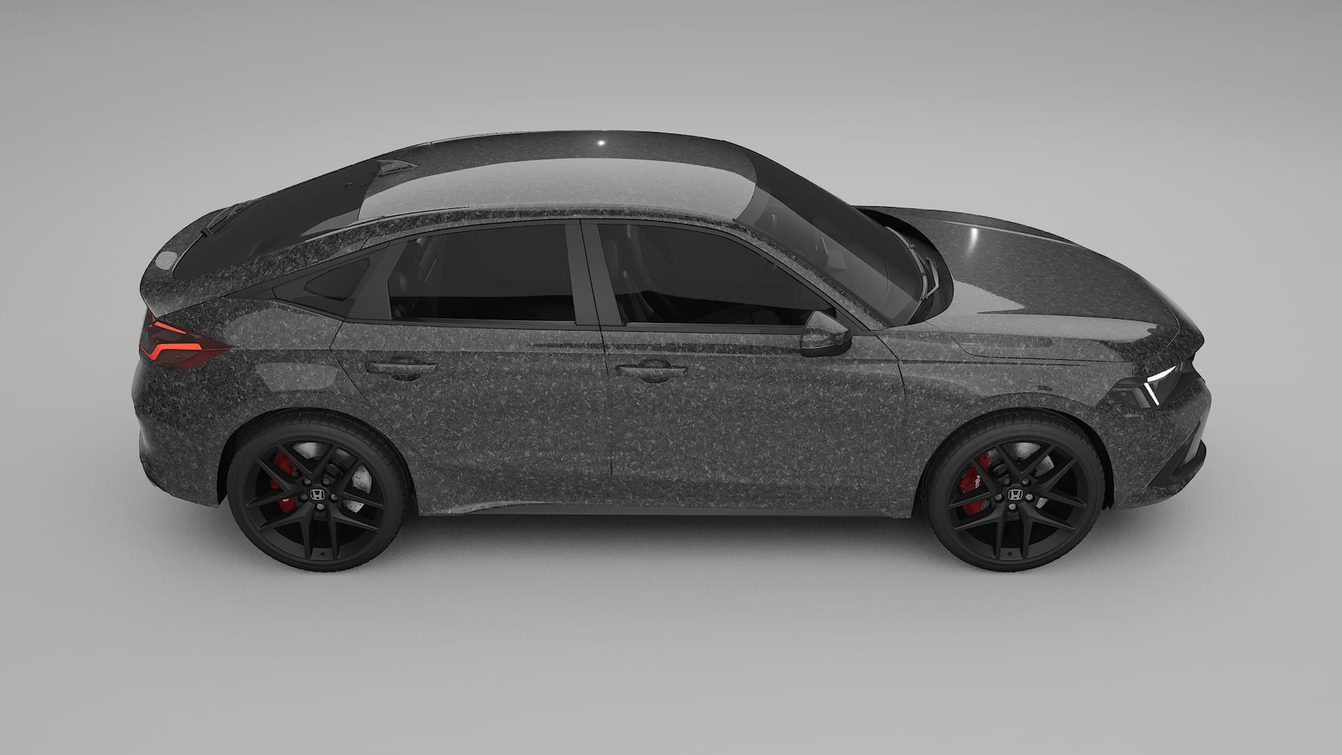 Honda Civic hatchback TPU Lackschutzfolie | FORGED S Farbwechsel PPF – Komplett-Vorgeschnittener Kit