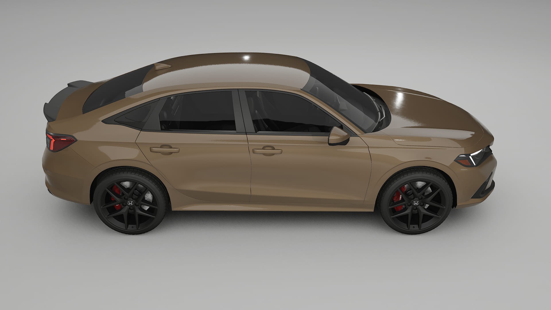 Honda Civic Si TPU Lackschutzfolie | SAHARA Farbwechsel PPF – Komplett-Vorgeschnittener Kit
