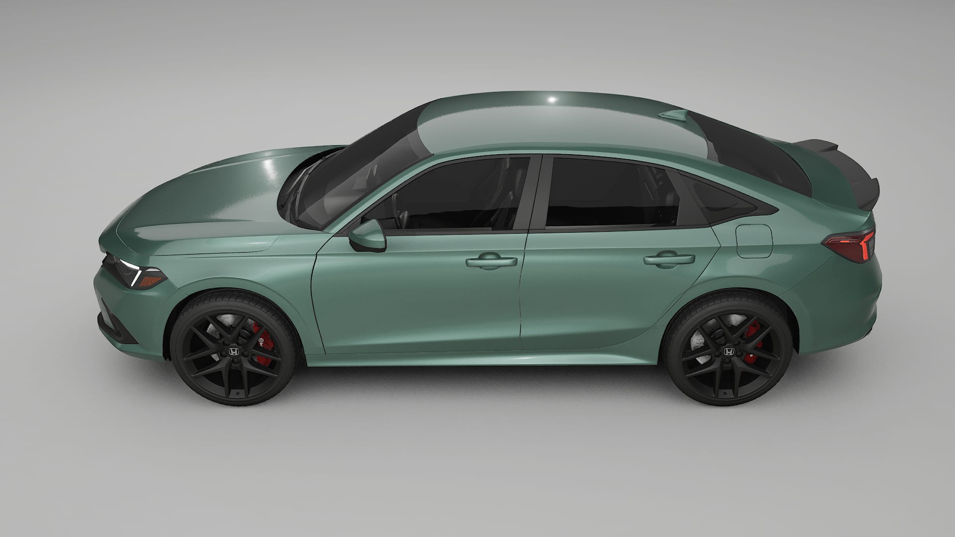 Honda Civic Si TPU Lackschutzfolie | EVERGREEN Farbwechsel PPF – Komplett-Vorgeschnittener Kit