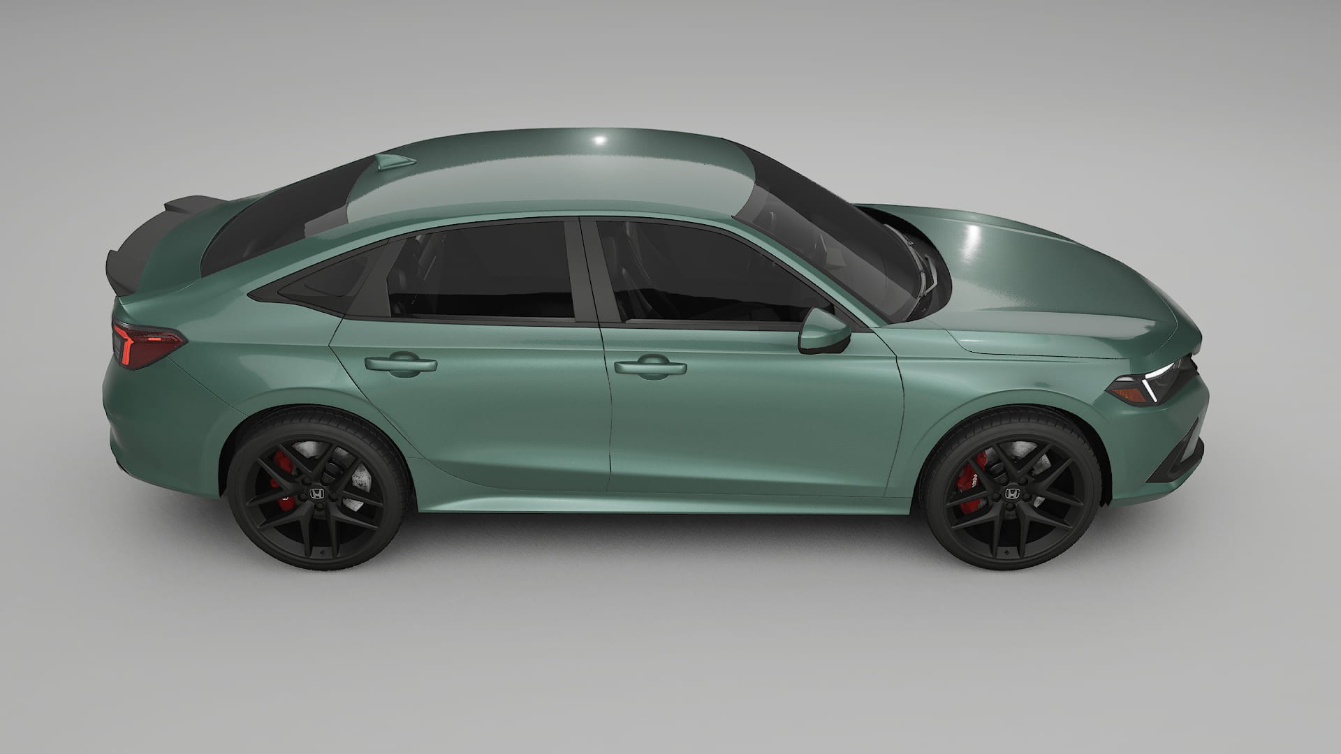 Honda Civic Si TPU Lackschutzfolie | EVERGREEN Farbwechsel PPF – Komplett-Vorgeschnittener Kit