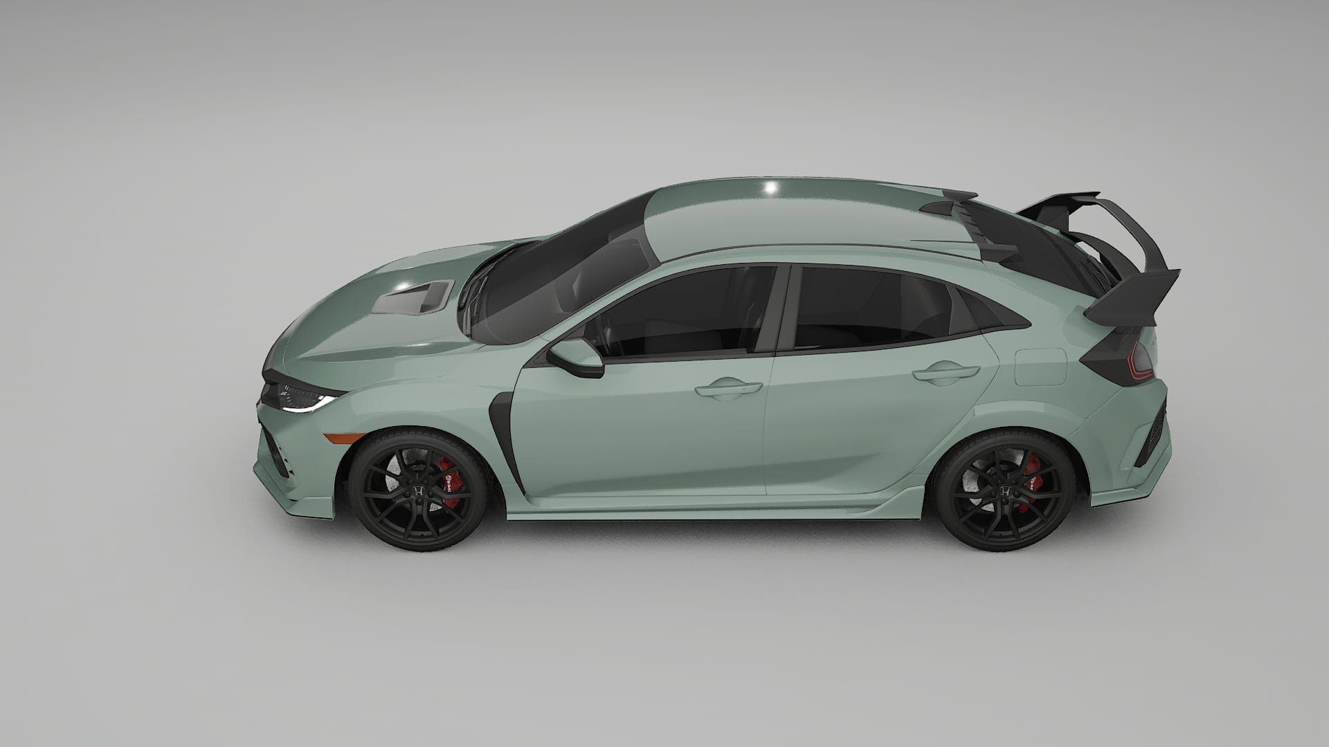 Honda Civic Type R TPU Lackschutzfolie | CINDER Farbwechsel PPF – Komplett-Vorgeschnittener Kit