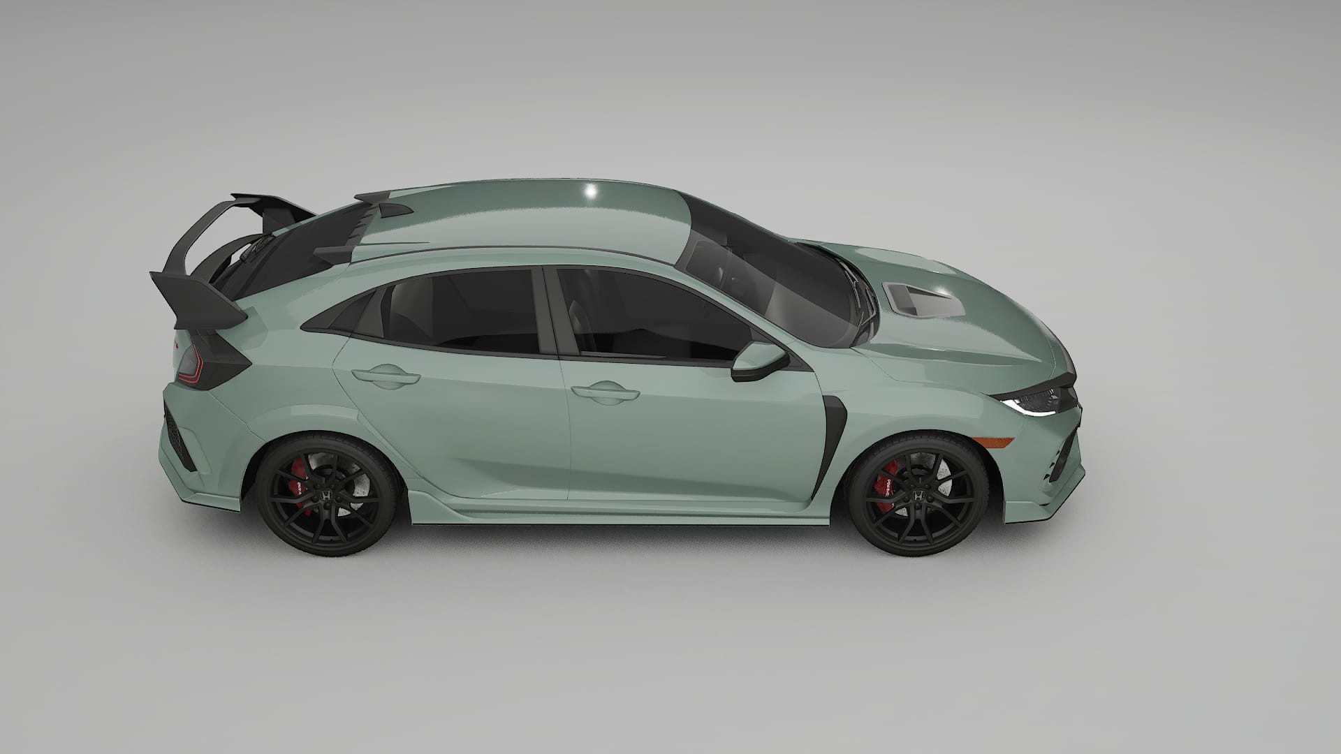 Honda Civic Type R TPU Lackschutzfolie | CINDER Farbwechsel PPF – Komplett-Vorgeschnittener Kit