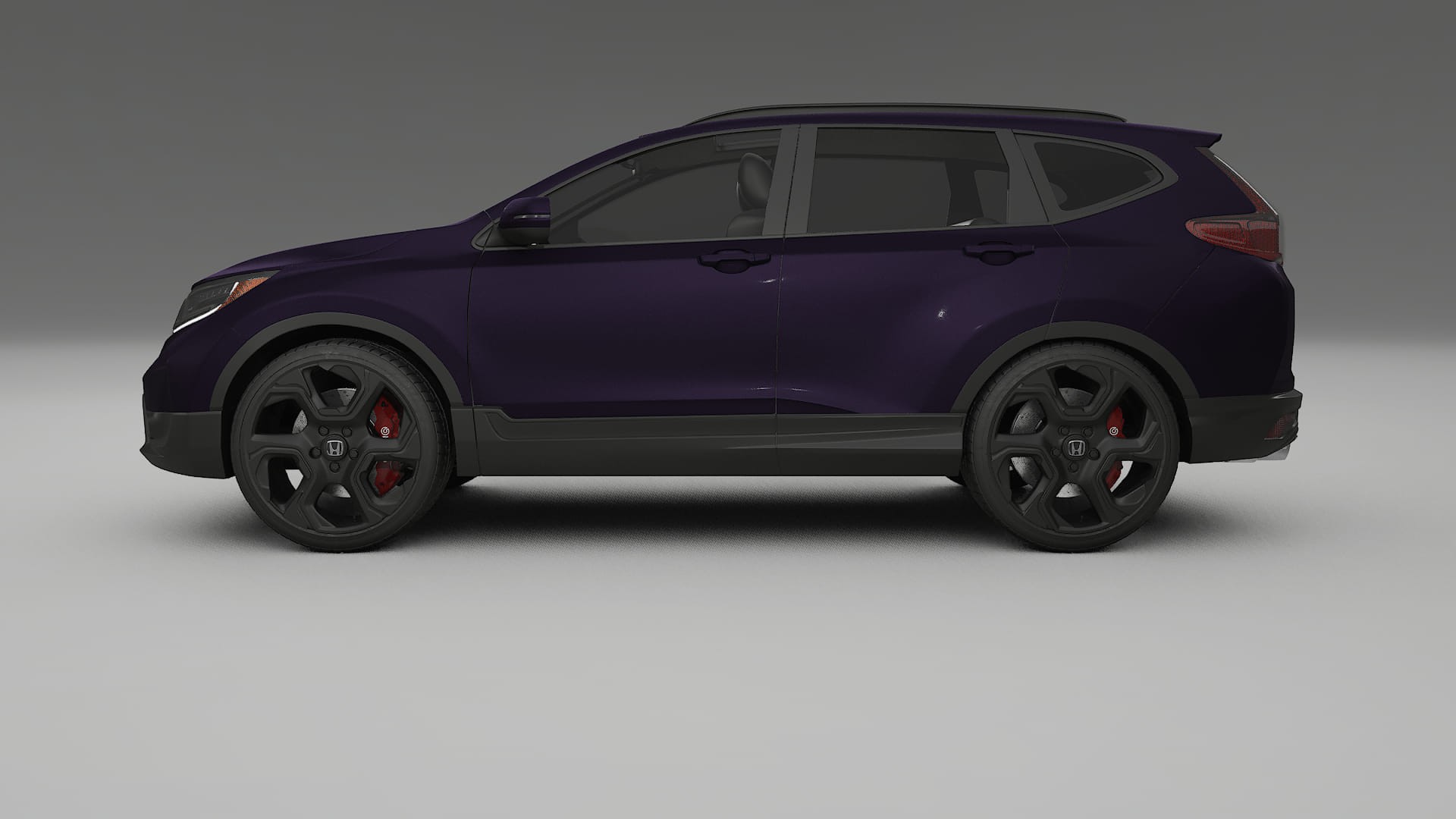 Honda CR V Touring prefacelift pre LCI TPU Lackschutzfolie | VIOLET Farbwechsel PPF – Komplett-Vorgeschnittener Kit