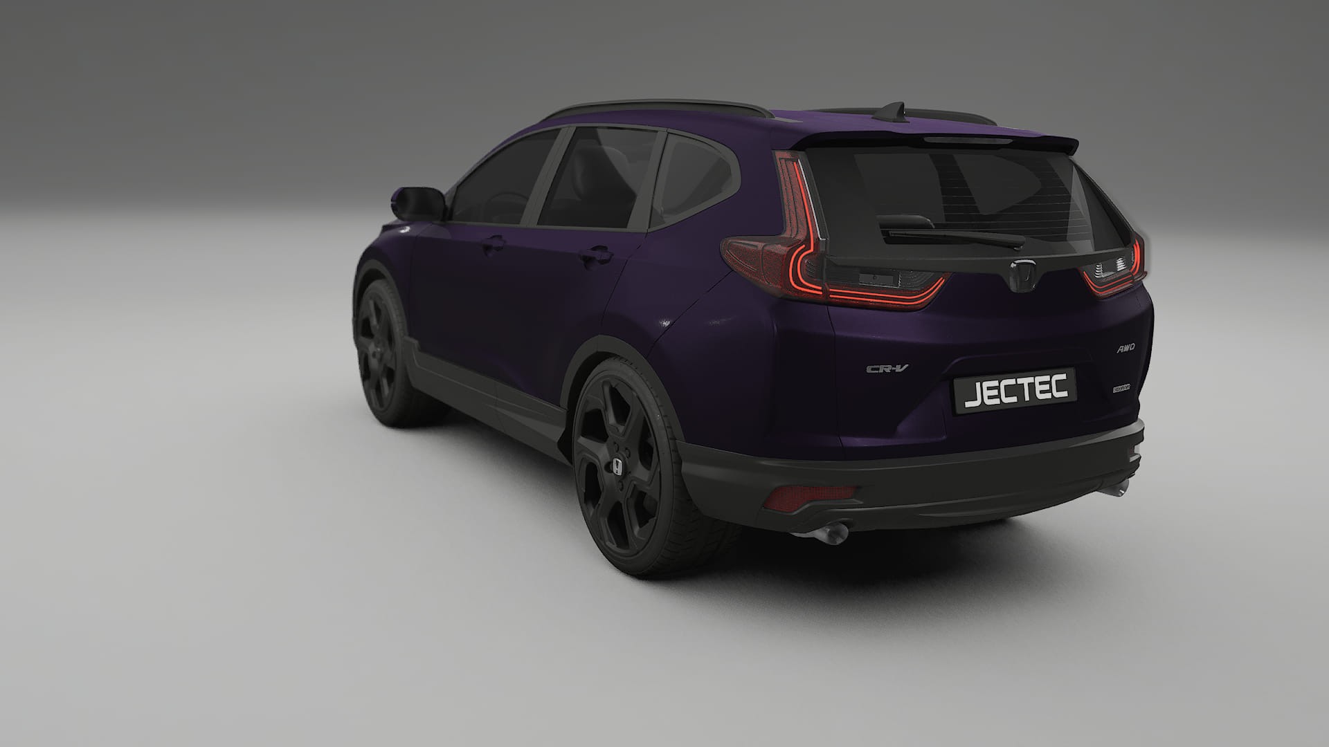 Honda CR V Touring prefacelift pre LCI TPU Lackschutzfolie | VIOLET Farbwechsel PPF – Komplett-Vorgeschnittener Kit
