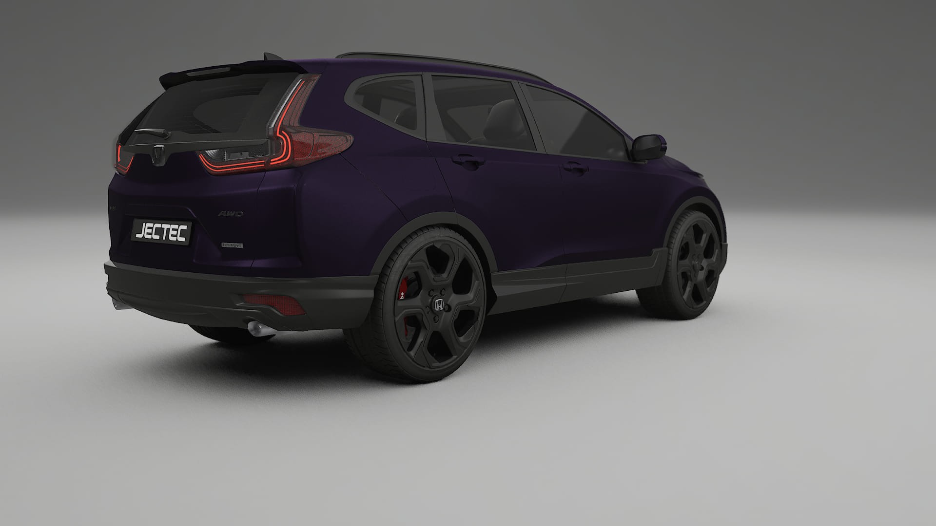 Honda CR V Touring prefacelift pre LCI TPU Lackschutzfolie | VIOLET Farbwechsel PPF – Komplett-Vorgeschnittener Kit