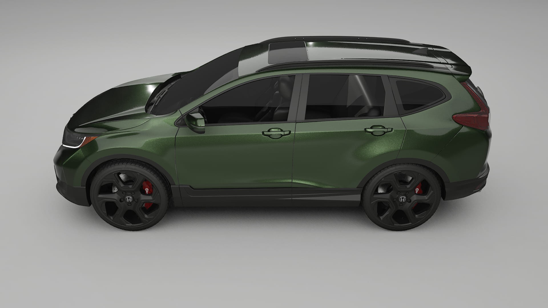 Honda CR V Touring prefacelift pre LCI TPU Lackschutzfolie | LAGOON Farbwechsel PPF – Komplett-Vorgeschnittener Kit