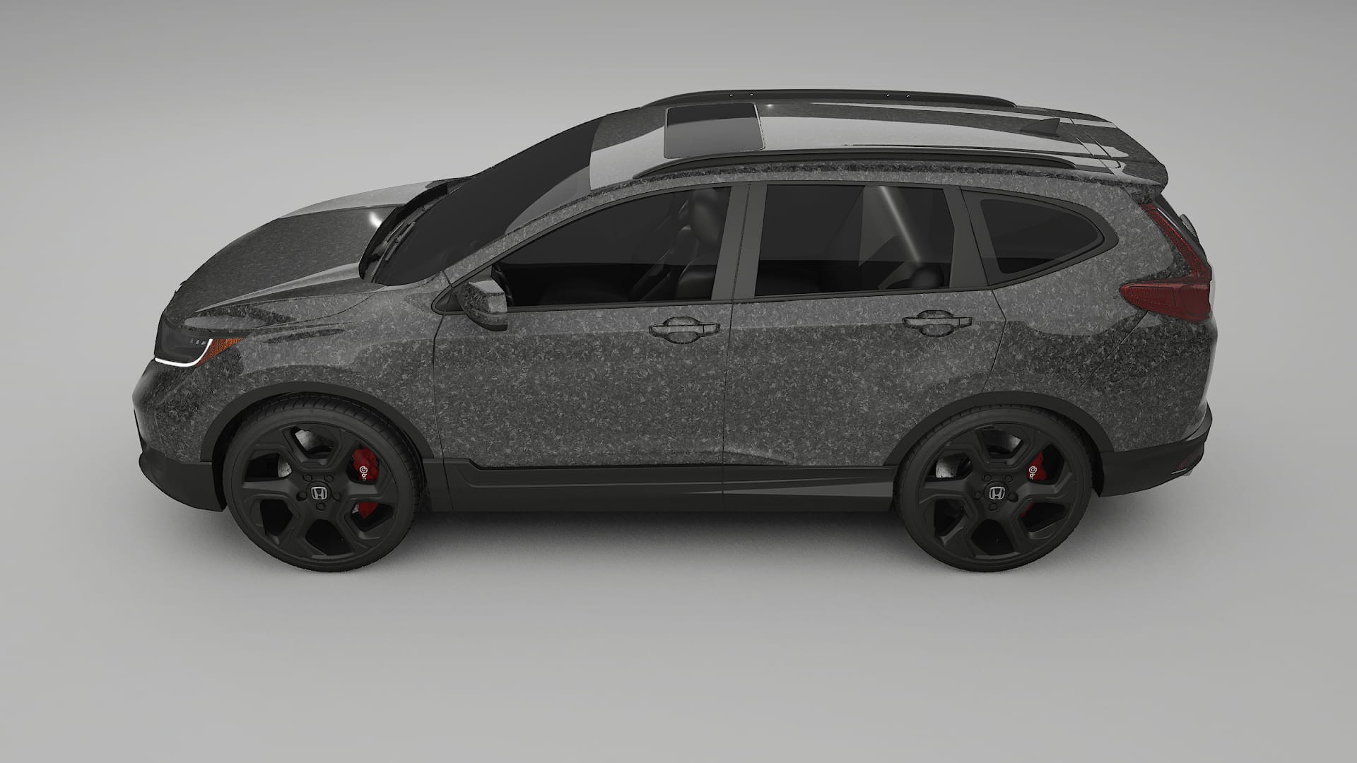 Honda CR V Touring prefacelift pre LCI TPU Lackschutzfolie | FORGED S Farbwechsel PPF – Komplett-Vorgeschnittener Kit