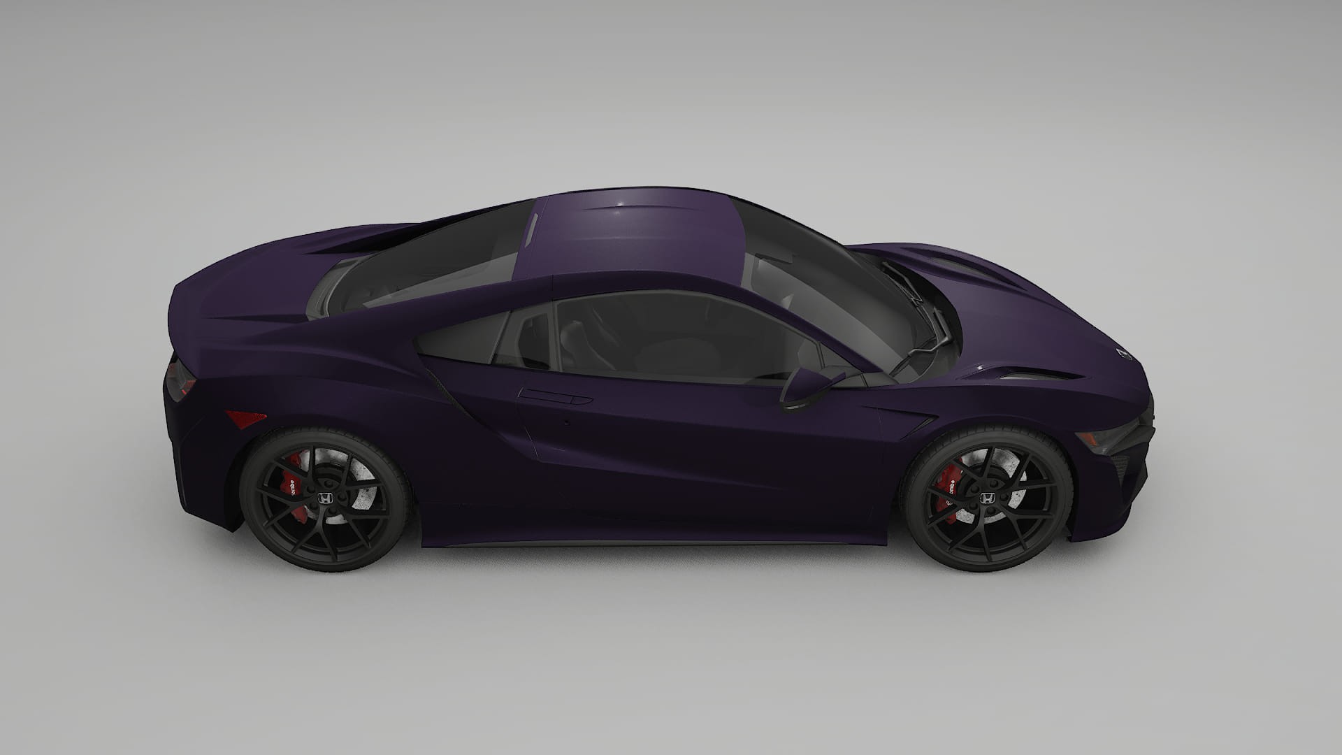 Honda NSX prefacelift pre LCI TPU Lackschutzfolie | VIOLET Farbwechsel PPF – Komplett-Vorgeschnittener Kit