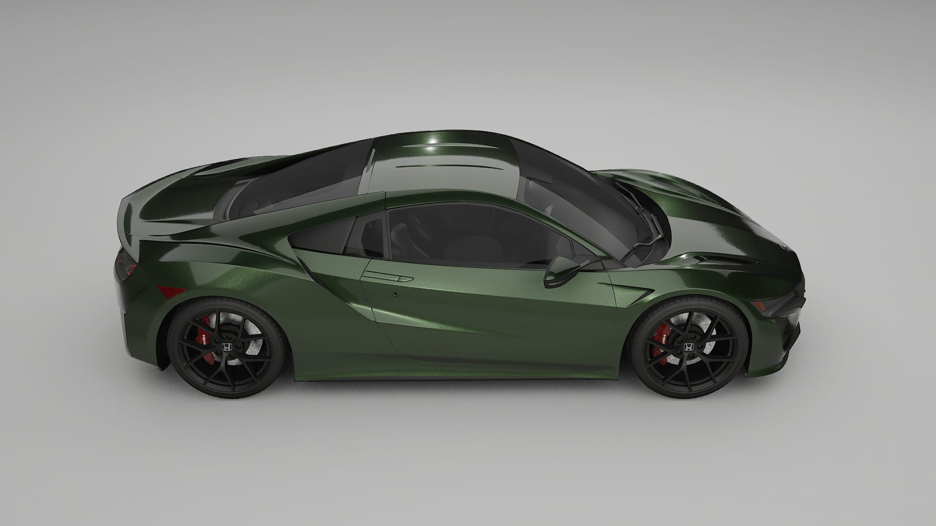 Honda NSX prefacelift pre LCI TPU Lackschutzfolie | LAGOON Farbwechsel PPF – Komplett-Vorgeschnittener Kit