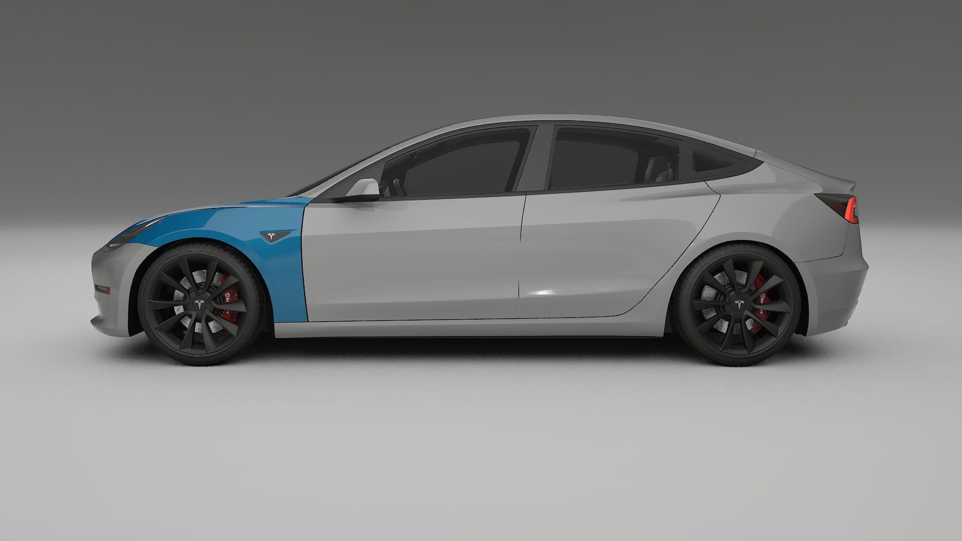 Tesla Model 3 Lackschutzfolie | CrystalGuard Transparente PPF Komplett-Vorgeschnittener Kit