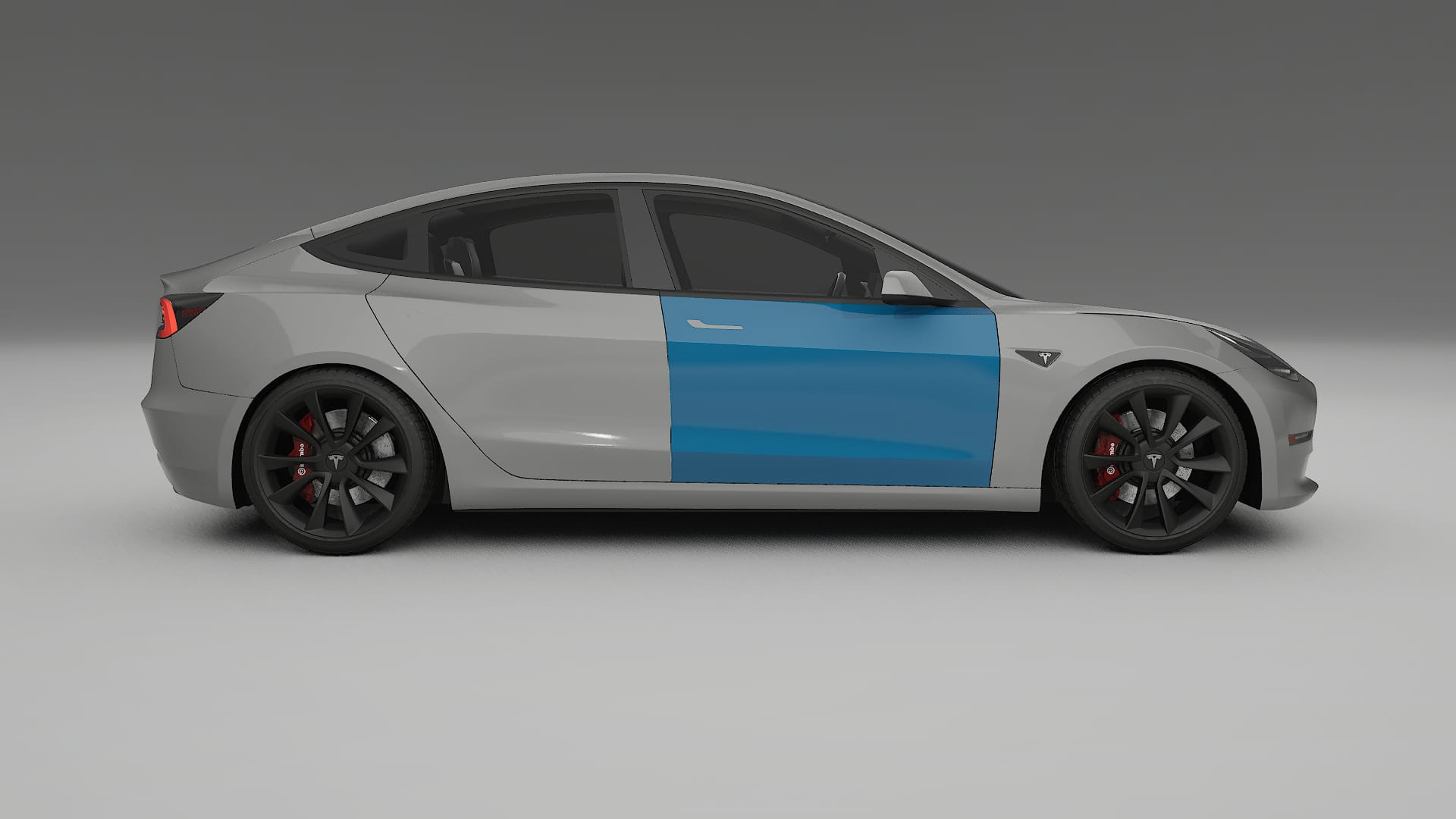 Tesla Model 3 Lackschutzfolie | CrystalGuard Transparente PPF Komplett-Vorgeschnittener Kit