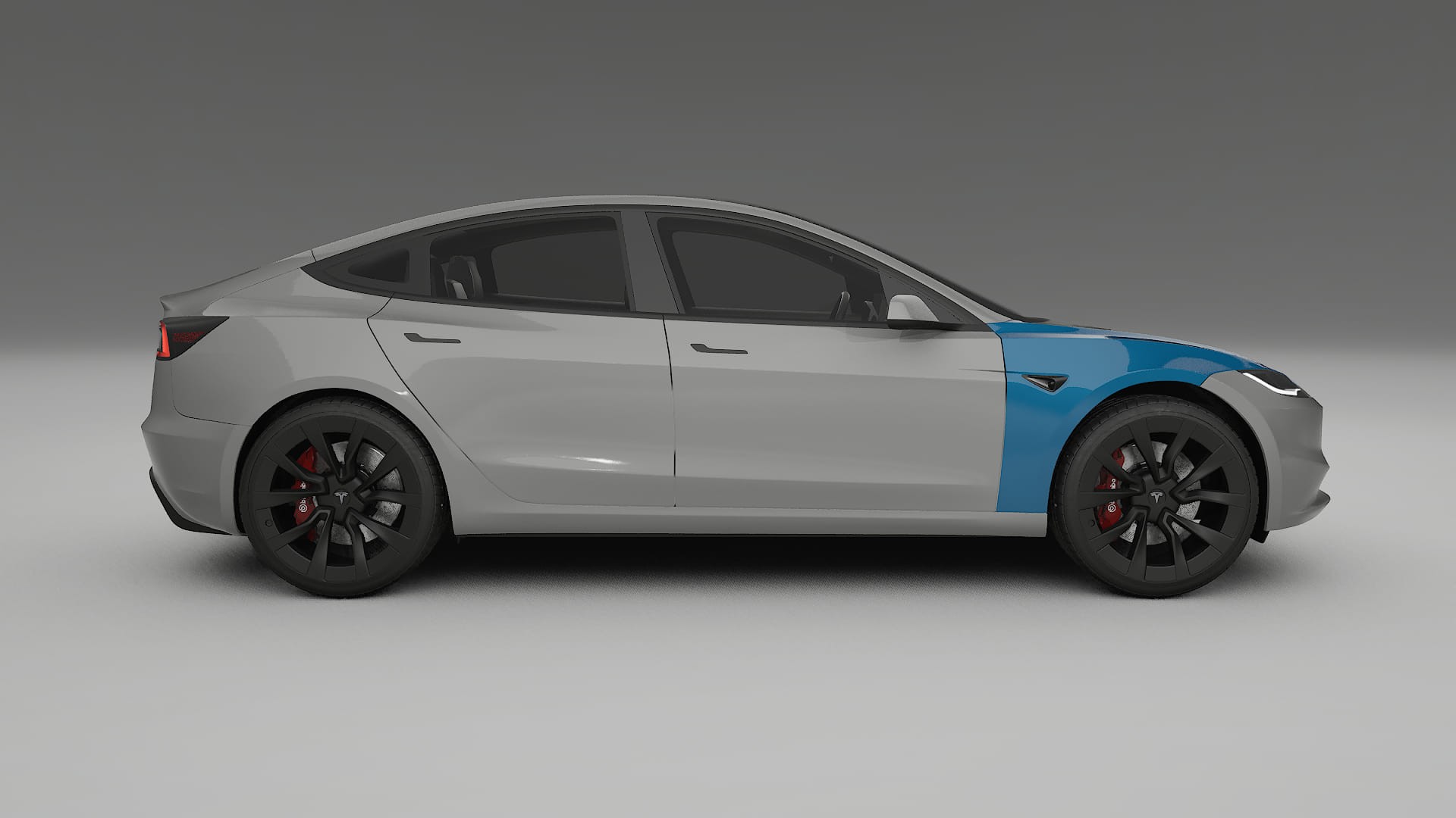 Tesla Model 3 Highland Lackschutzfolie | CrystalGuard Transparente PPF Komplett-Vorgeschnittener Kit