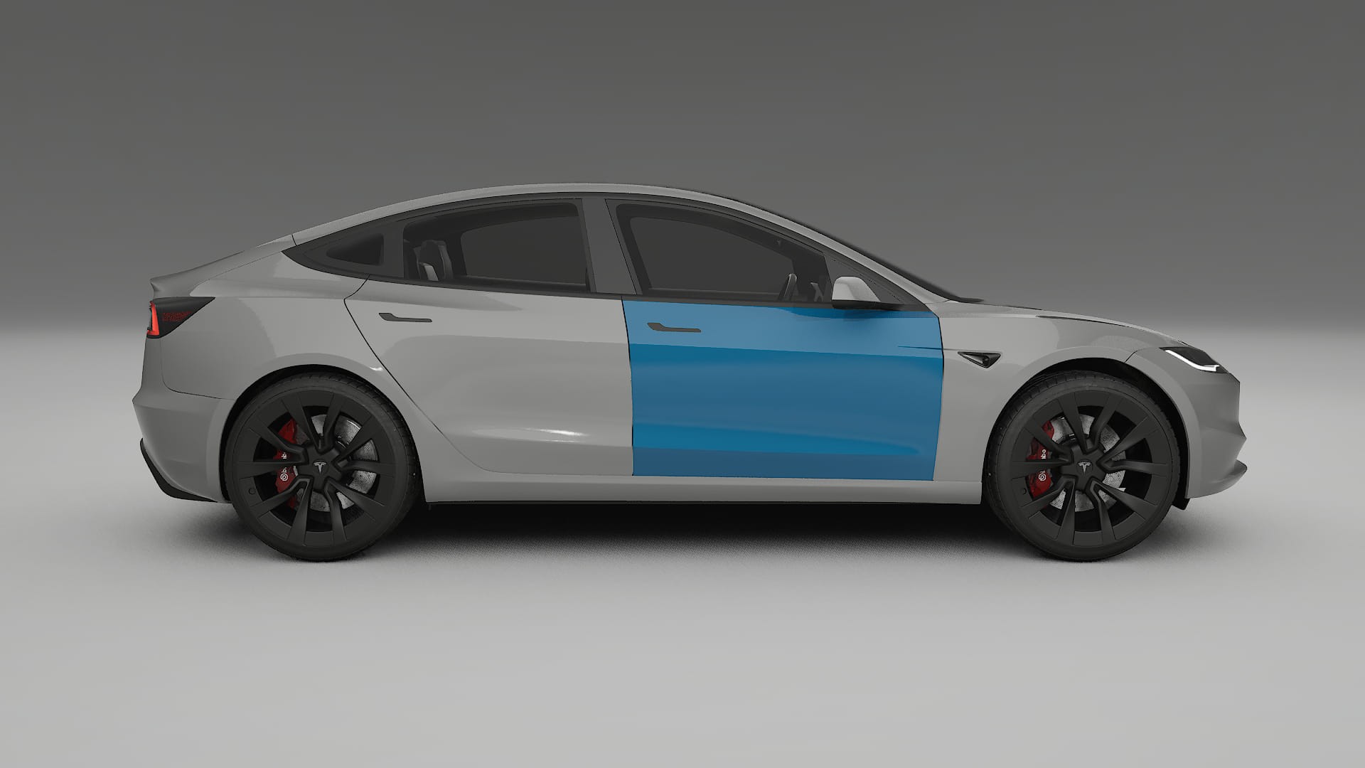 Tesla Model 3 Highland Lackschutzfolie | CrystalGuard Transparente PPF Komplett-Vorgeschnittener Kit
