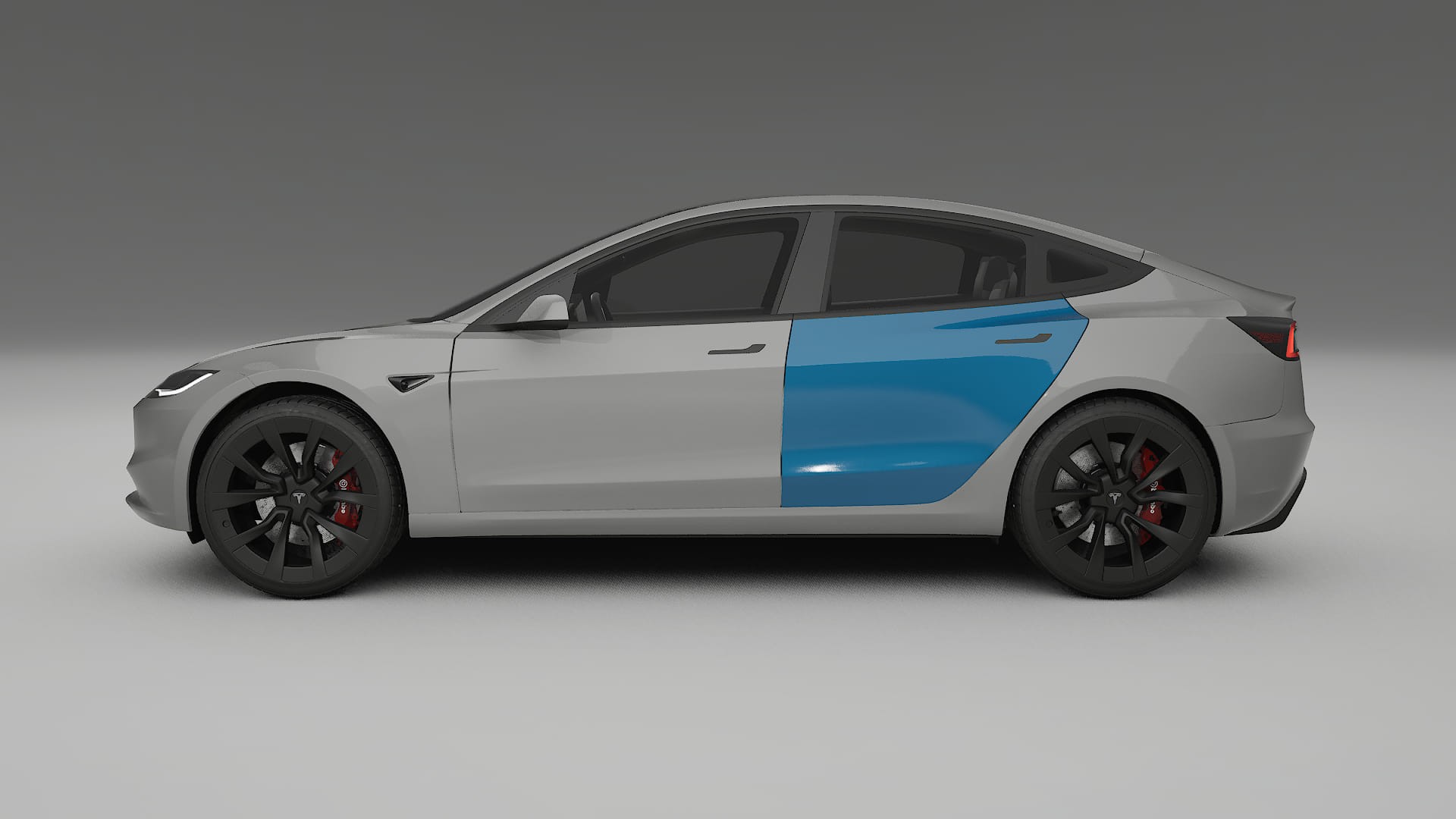 Tesla Model 3 Highland Lackschutzfolie | CrystalGuard Transparente PPF Komplett-Vorgeschnittener Kit