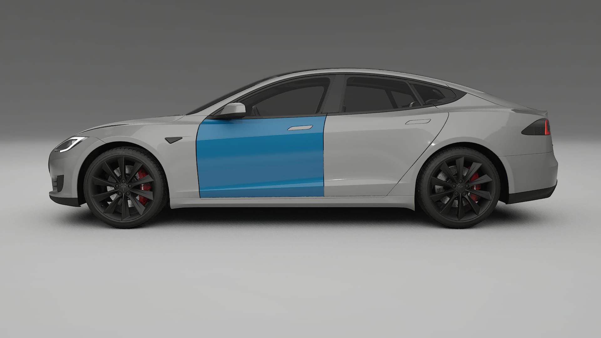 Tesla Model-S Lackschutzfolie | CrystalGuard Transparente PPF Komplett-Vorgeschnittener Kit