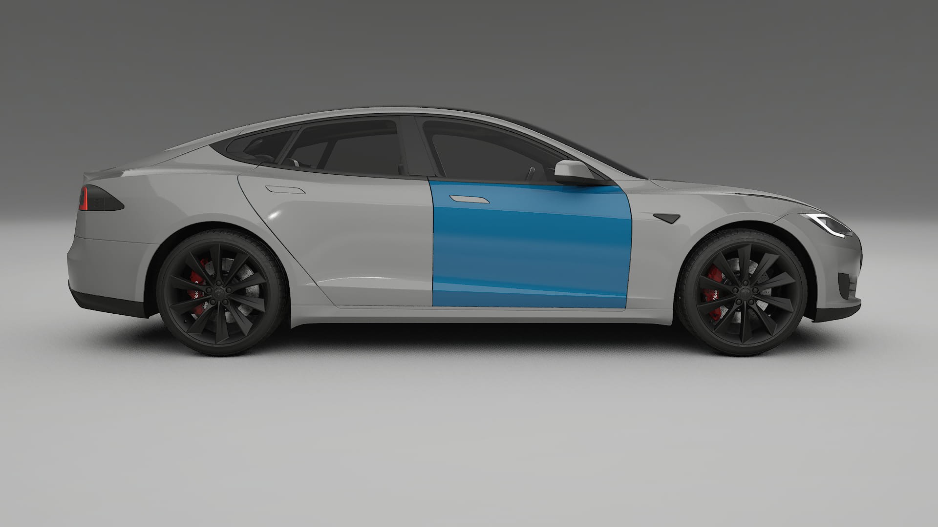 Tesla Model-S Lackschutzfolie | CrystalGuard Transparente PPF Komplett-Vorgeschnittener Kit