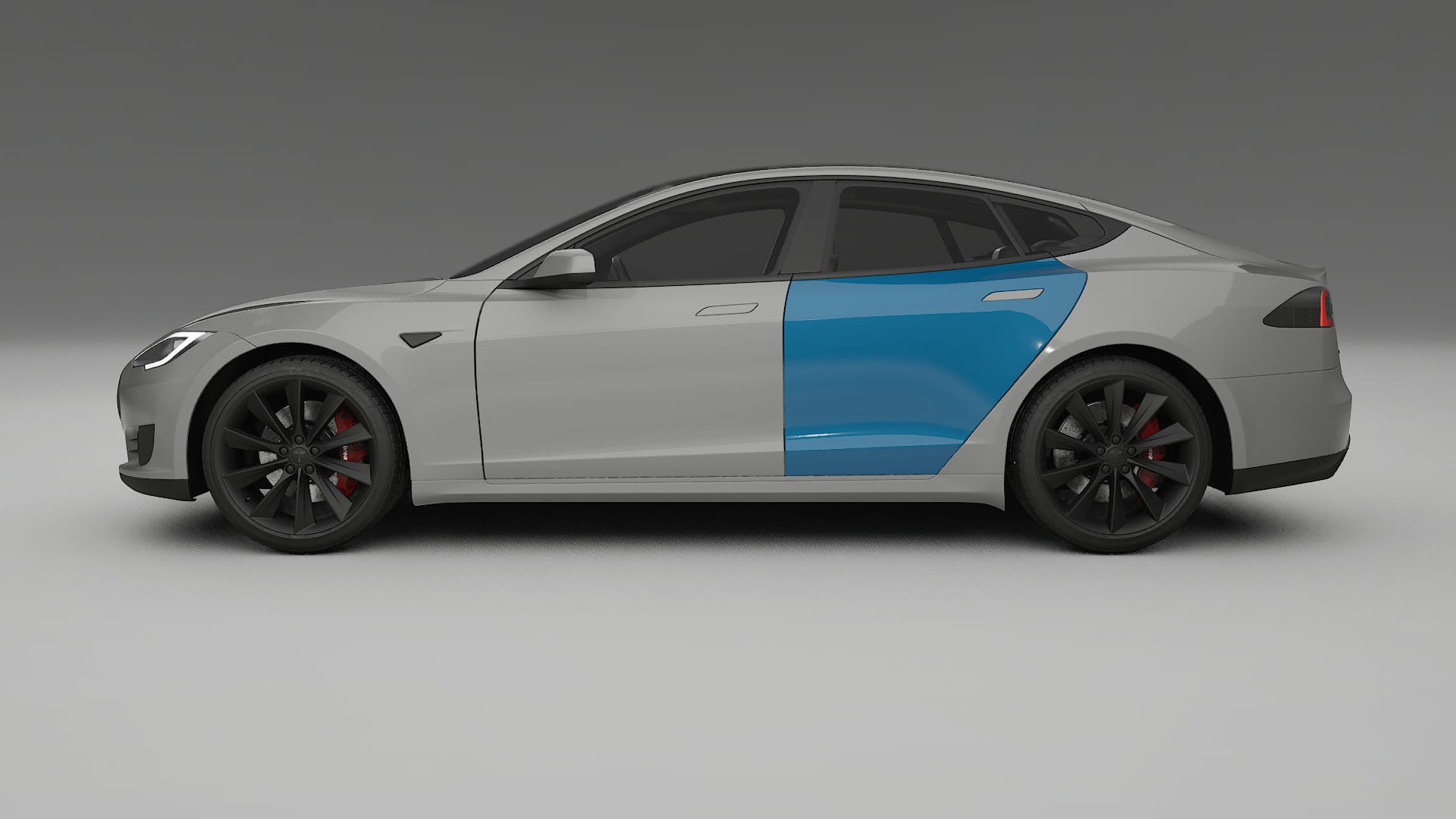 Tesla Model-S Lackschutzfolie | CrystalGuard Transparente PPF Komplett-Vorgeschnittener Kit