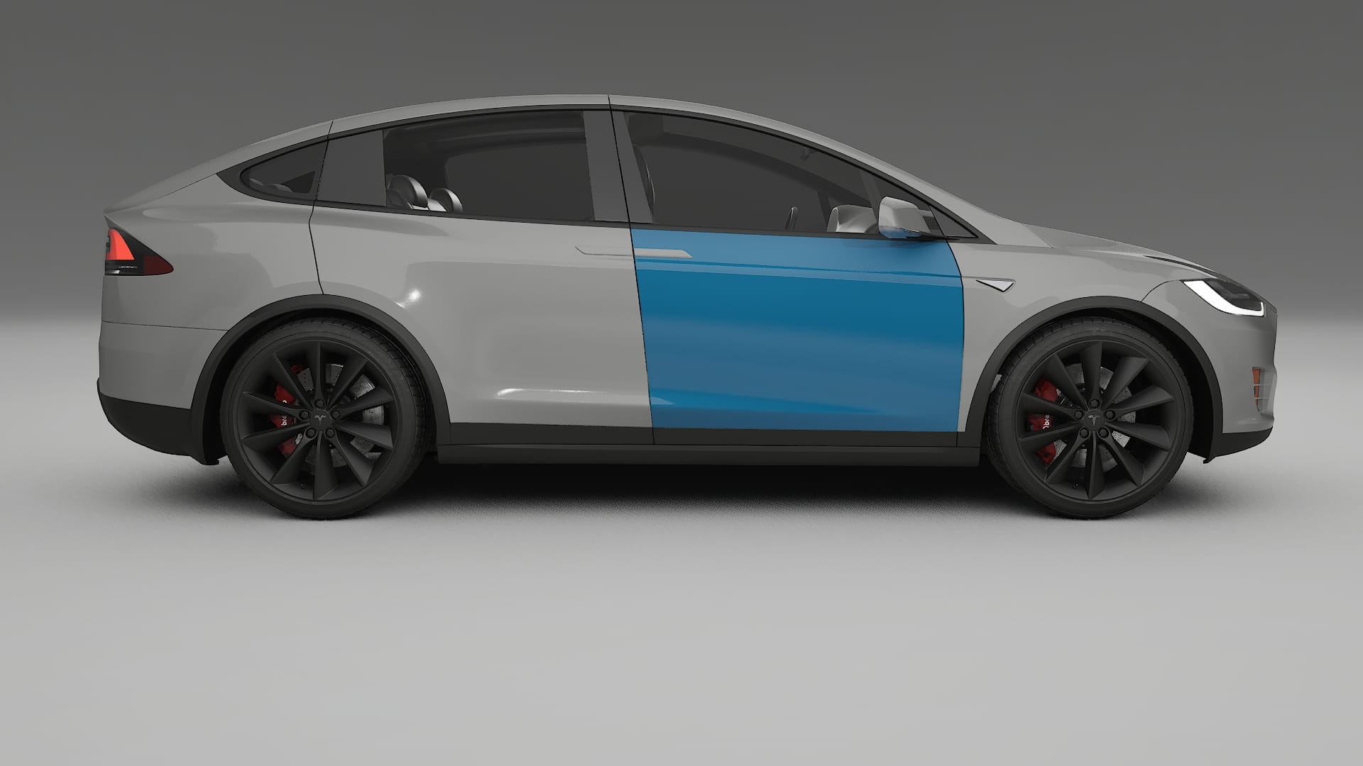 Tesla Model X Lackschutzfolie | CrystalGuard Transparente PPF Komplett-Vorgeschnittener Kit