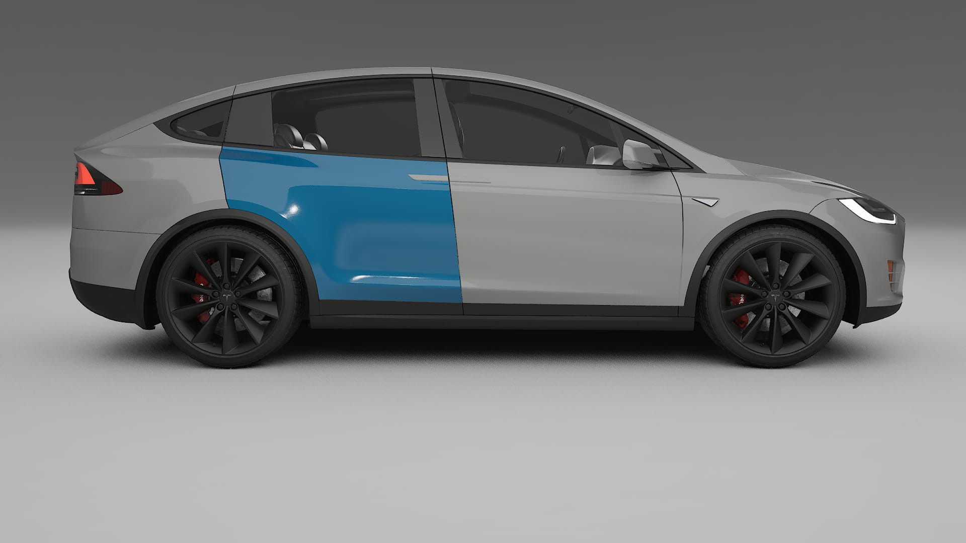 Tesla Model X Lackschutzfolie | CrystalGuard Transparente PPF Komplett-Vorgeschnittener Kit