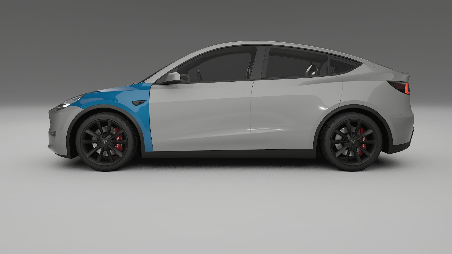 Tesla Model Y Lackschutzfolie | CrystalGuard Transparente PPF Komplett-Vorgeschnittener Kit
