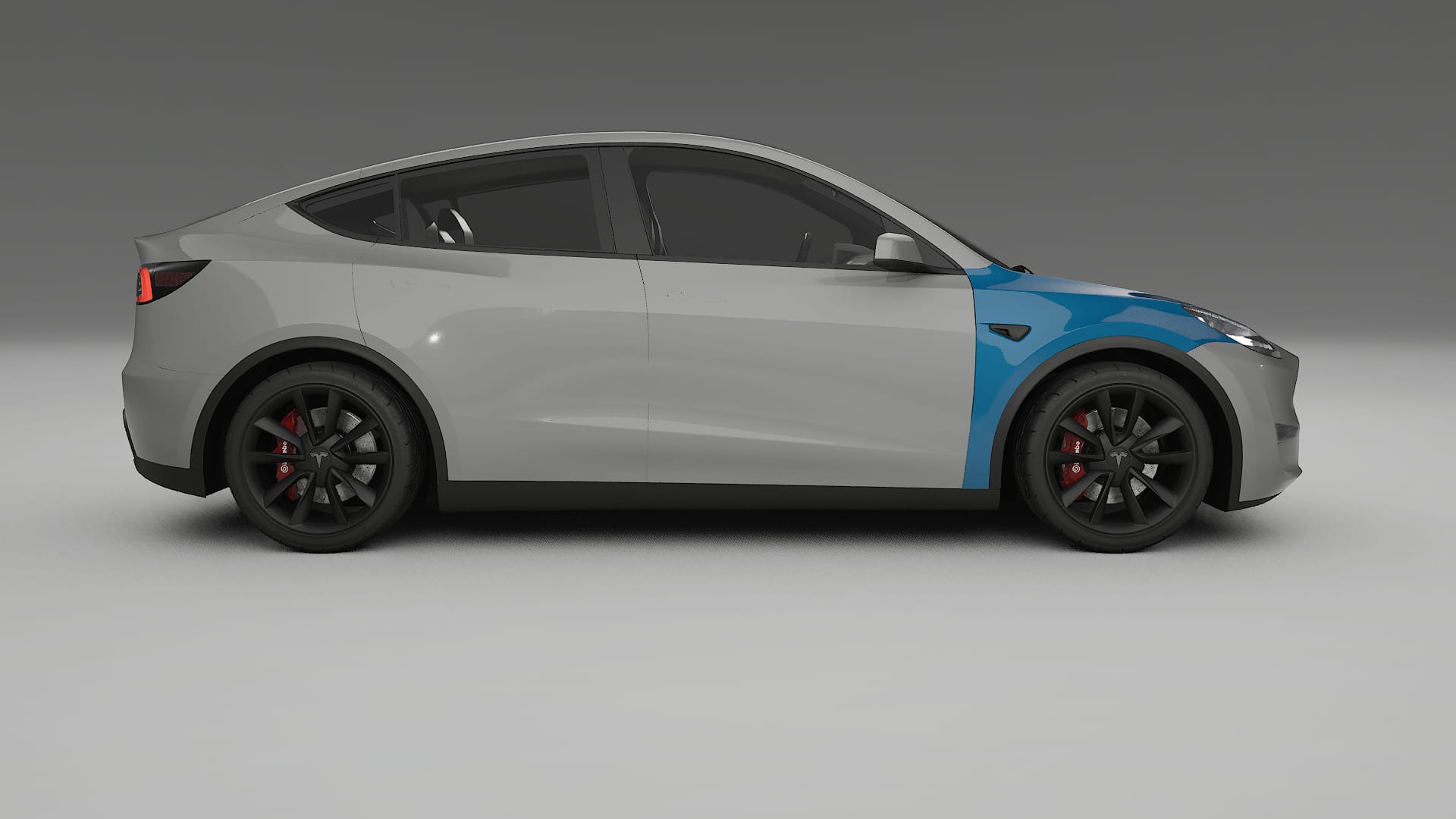 Tesla Model Y Lackschutzfolie | CrystalGuard Transparente PPF Komplett-Vorgeschnittener Kit