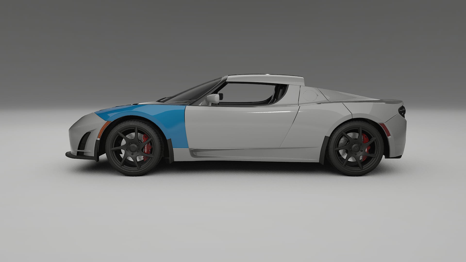 Tesla Roadster 2.5 Lackschutzfolie | CrystalGuard Transparente PPF Komplett-Vorgeschnittener Kit