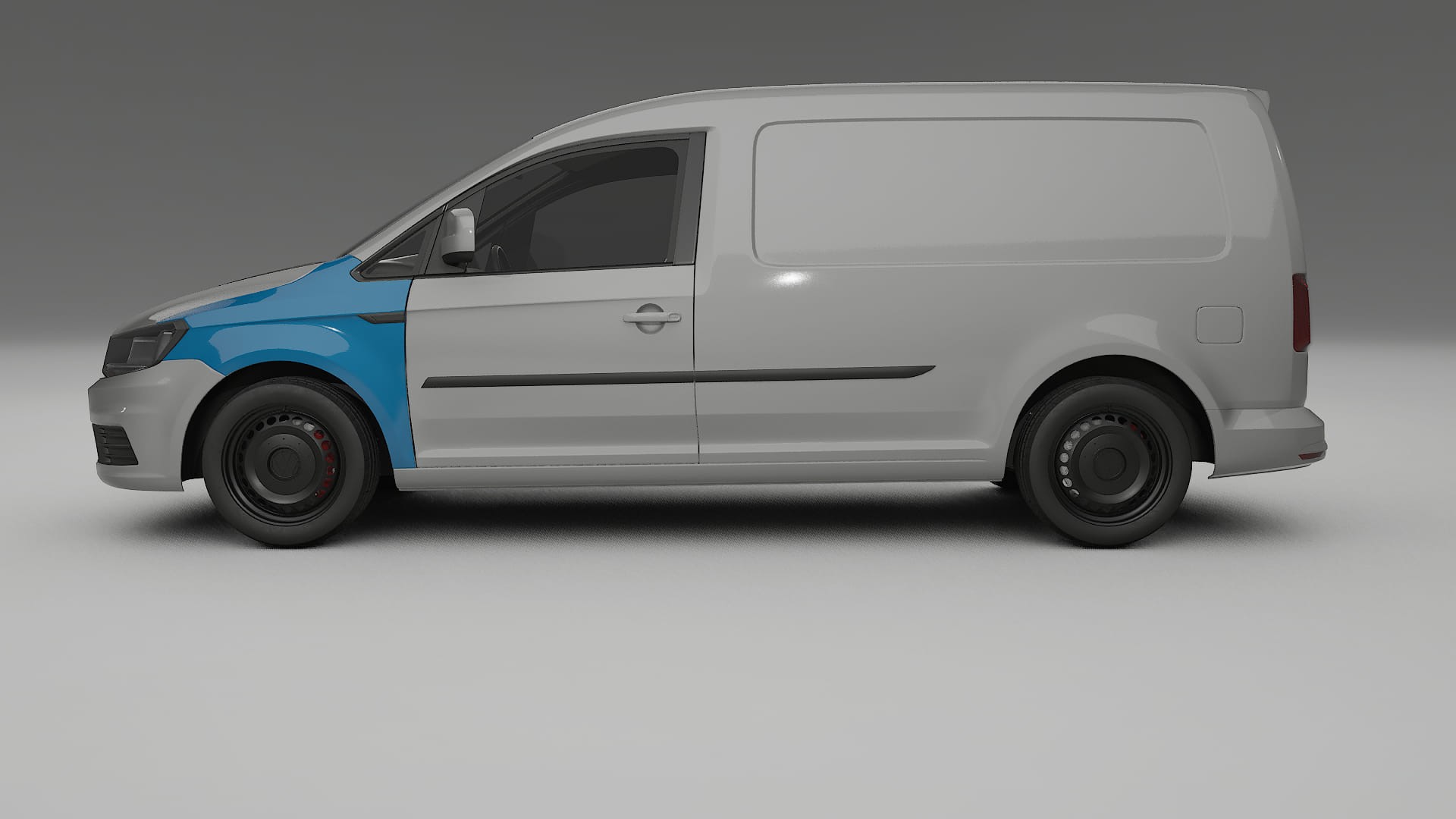 VW Caddy Maxi SB Lackschutzfolie | CrystalGuard Transparente PPF Komplett-Vorgeschnittener Kit