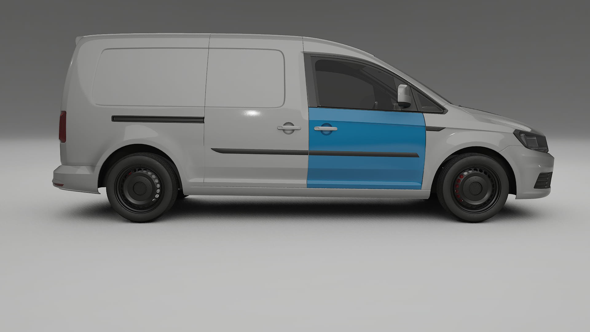 VW Caddy Maxi SB Lackschutzfolie | CrystalGuard Transparente PPF Komplett-Vorgeschnittener Kit