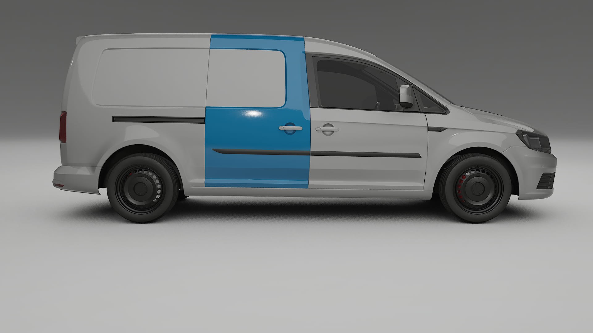 VW Caddy Maxi SB Lackschutzfolie | CrystalGuard Transparente PPF Komplett-Vorgeschnittener Kit