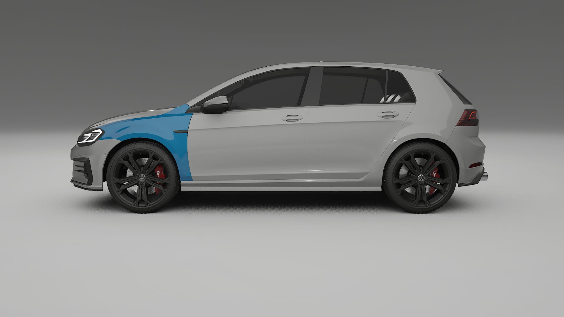 VW Golf Mk7 Lackschutzfolie | CrystalGuard Transparente PPF Komplett-Vorgeschnittener Kit