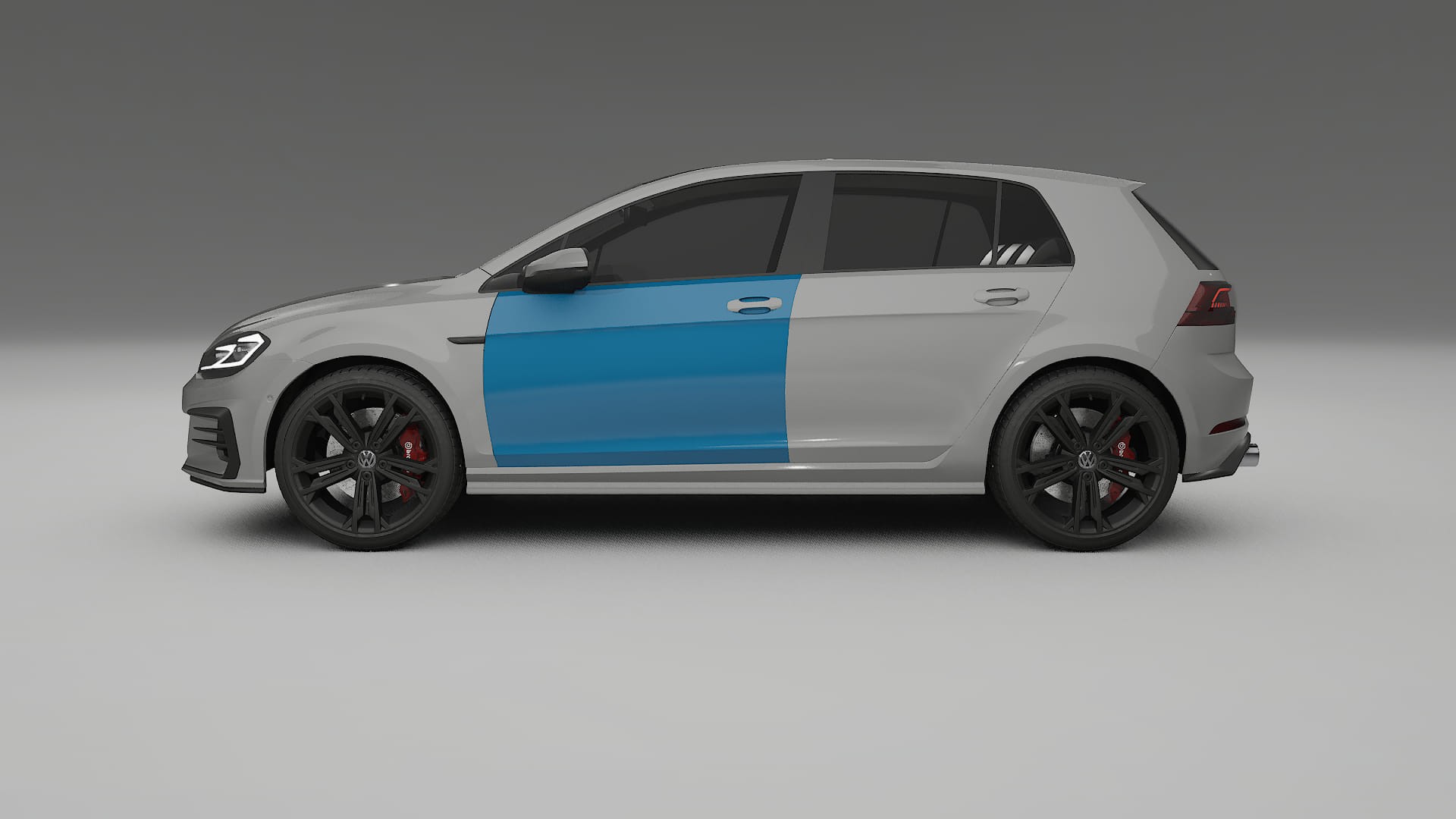 VW Golf Mk7 Lackschutzfolie | CrystalGuard Transparente PPF Komplett-Vorgeschnittener Kit