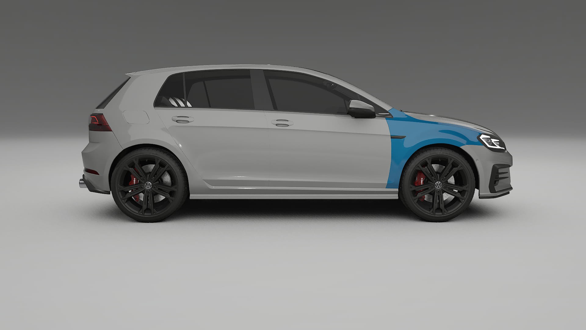 VW Golf Mk7 Lackschutzfolie | CrystalGuard Transparente PPF Komplett-Vorgeschnittener Kit