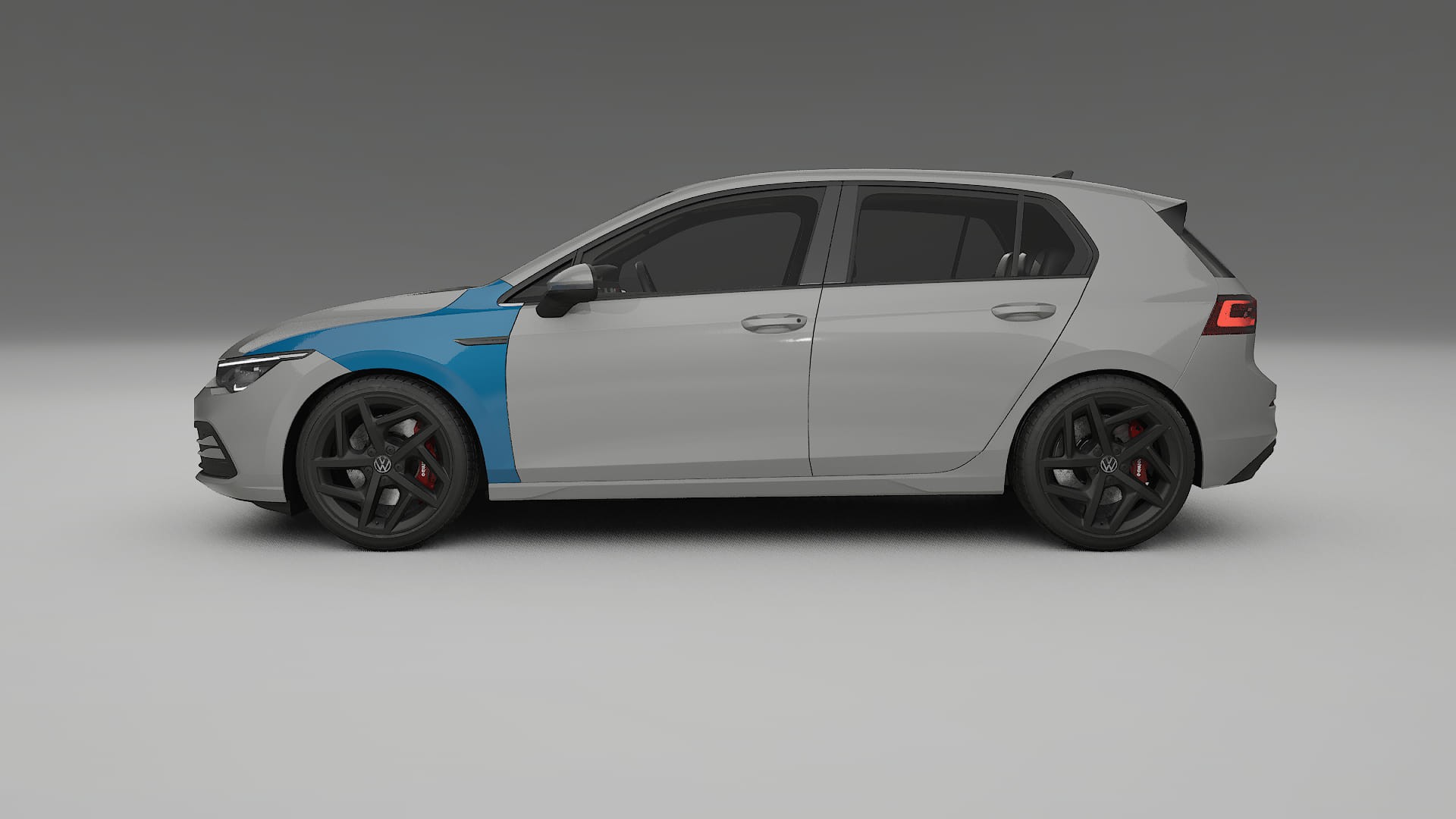 VW Golf Mk8 Lackschutzfolie | CrystalGuard Transparente PPF Komplett-Vorgeschnittener Kit