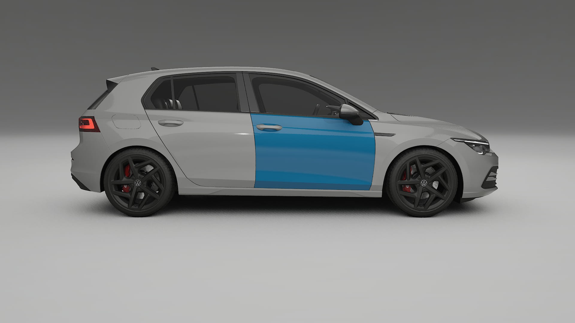 VW Golf Mk8 Lackschutzfolie | CrystalGuard Transparente PPF Komplett-Vorgeschnittener Kit
