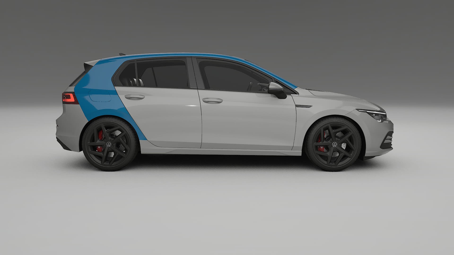 VW Golf Mk8 Lackschutzfolie | CrystalGuard Transparente PPF Komplett-Vorgeschnittener Kit