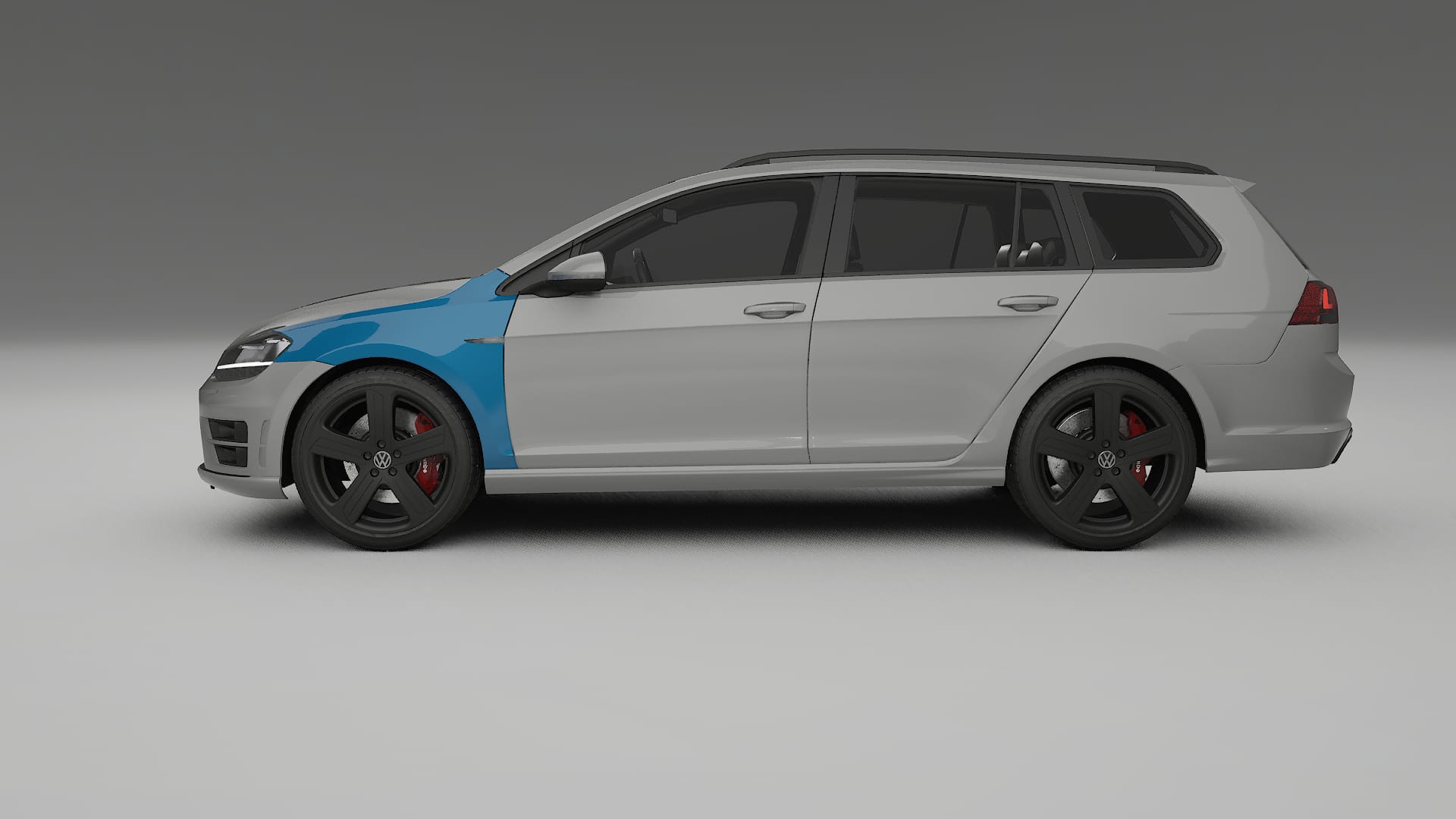 VW Golf Variant Mk7 Lackschutzfolie | CrystalGuard Transparente PPF Komplett-Vorgeschnittener Kit