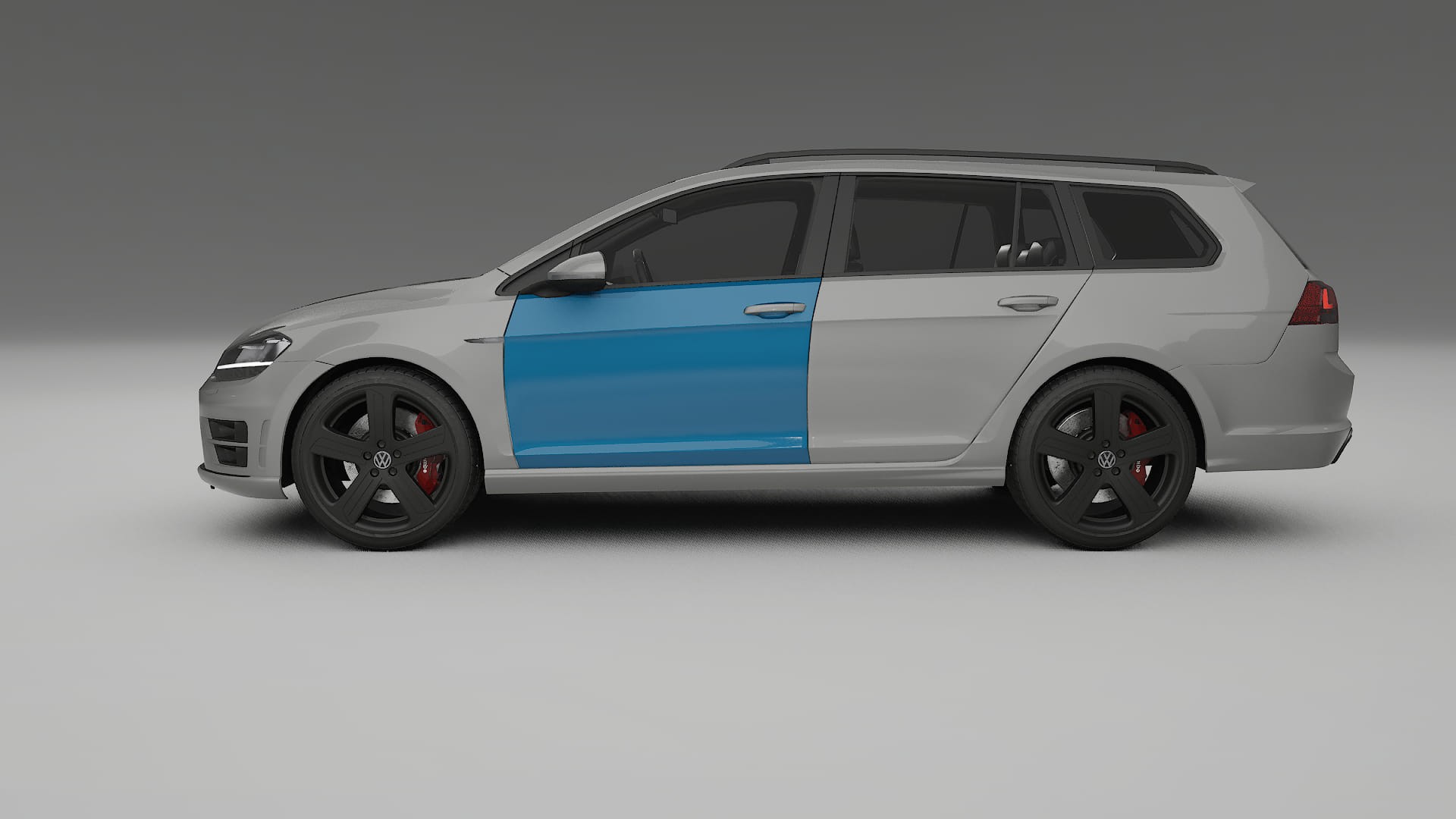 VW Golf Variant Mk7 Lackschutzfolie | CrystalGuard Transparente PPF Komplett-Vorgeschnittener Kit