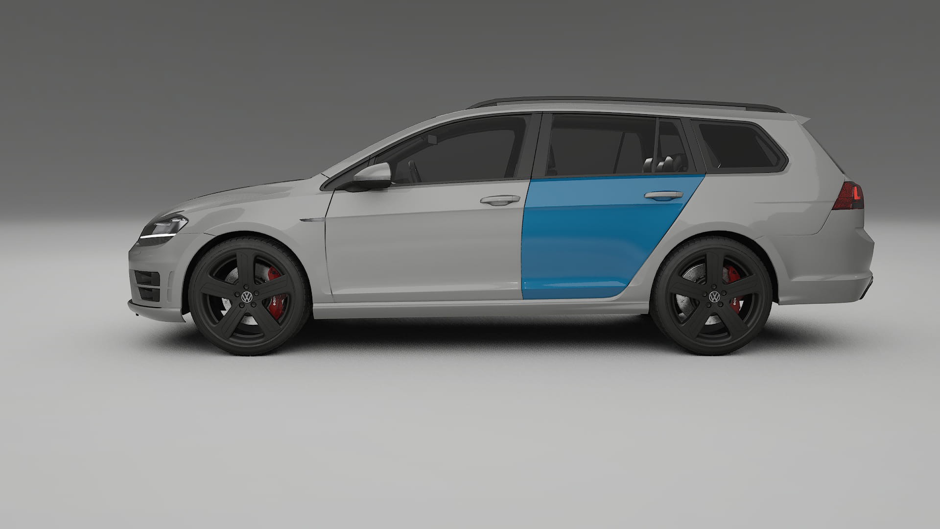 VW Golf Variant Mk7 Lackschutzfolie | CrystalGuard Transparente PPF Komplett-Vorgeschnittener Kit