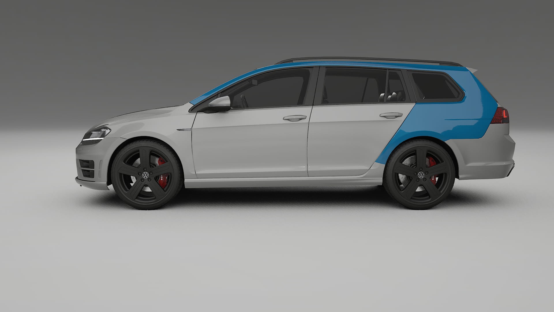 VW Golf Variant Mk7 Lackschutzfolie | CrystalGuard Transparente PPF Komplett-Vorgeschnittener Kit