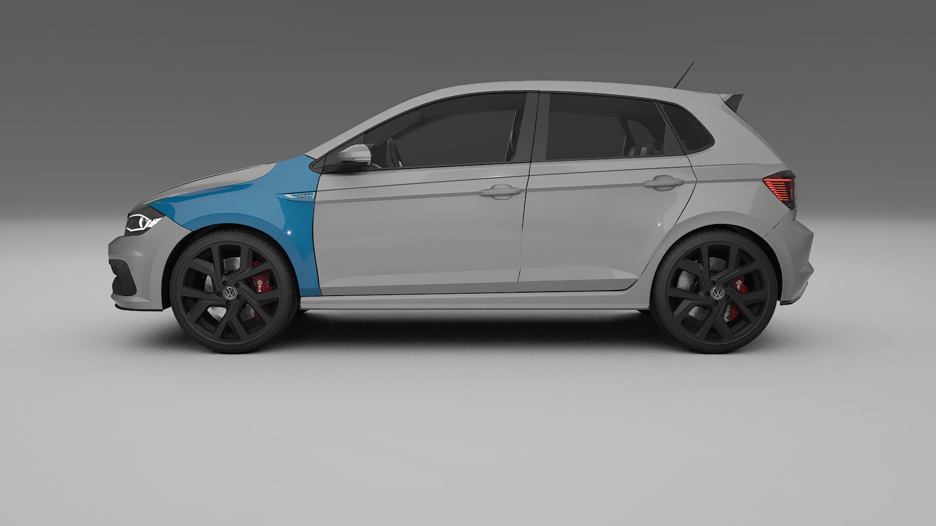 VW Polo GTI VI Lackschutzfolie | CrystalGuard Transparente PPF Komplett-Vorgeschnittener Kit